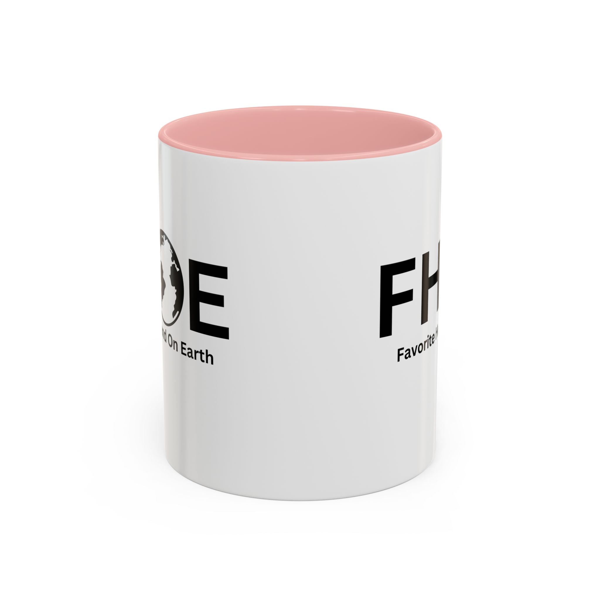 Favorite Husband On Earth (FHOE) Accent Coffee Mug (11oz, 15oz)