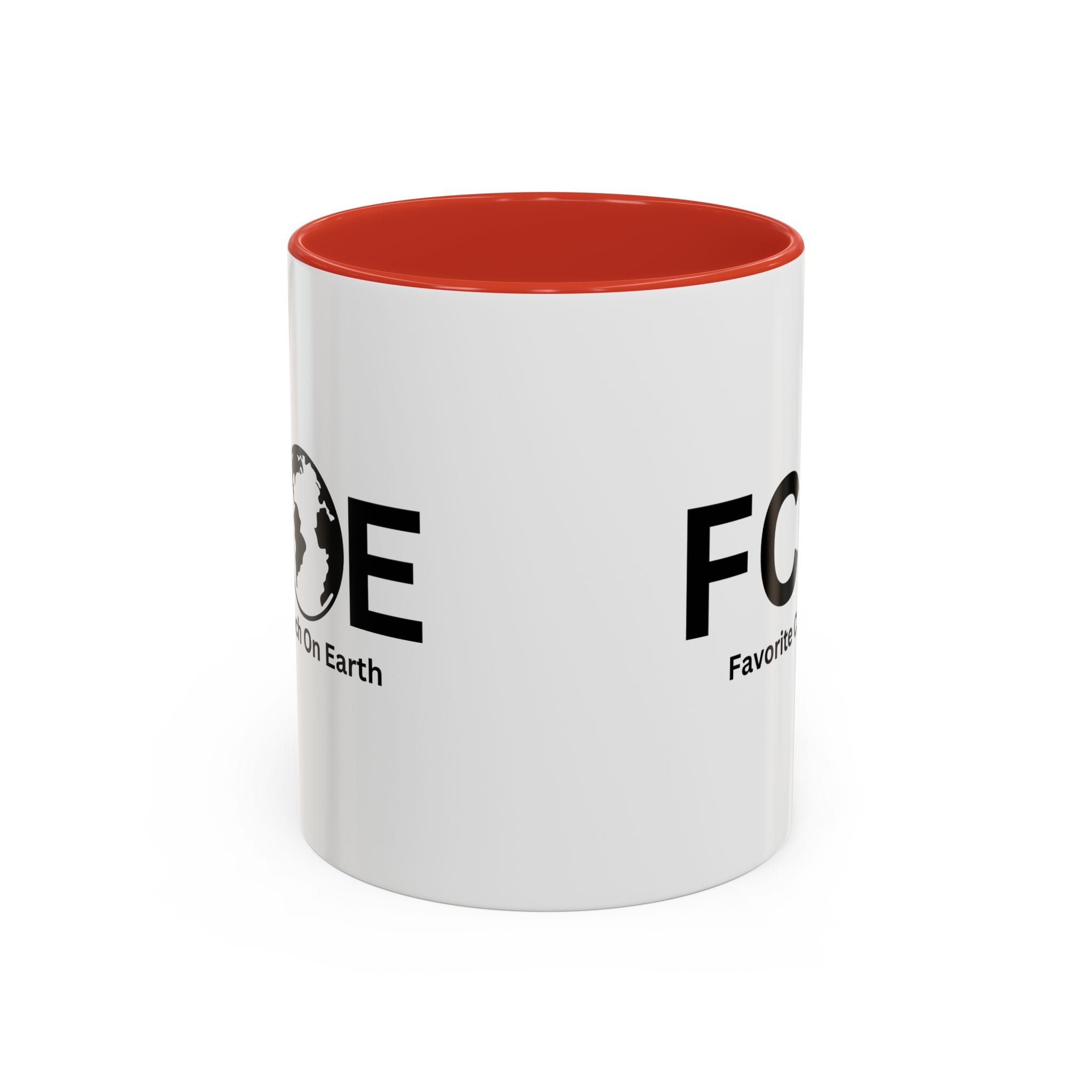 Favorite Coach On Earth (FCOE) Accent Coffee Mug (11oz, 15oz)