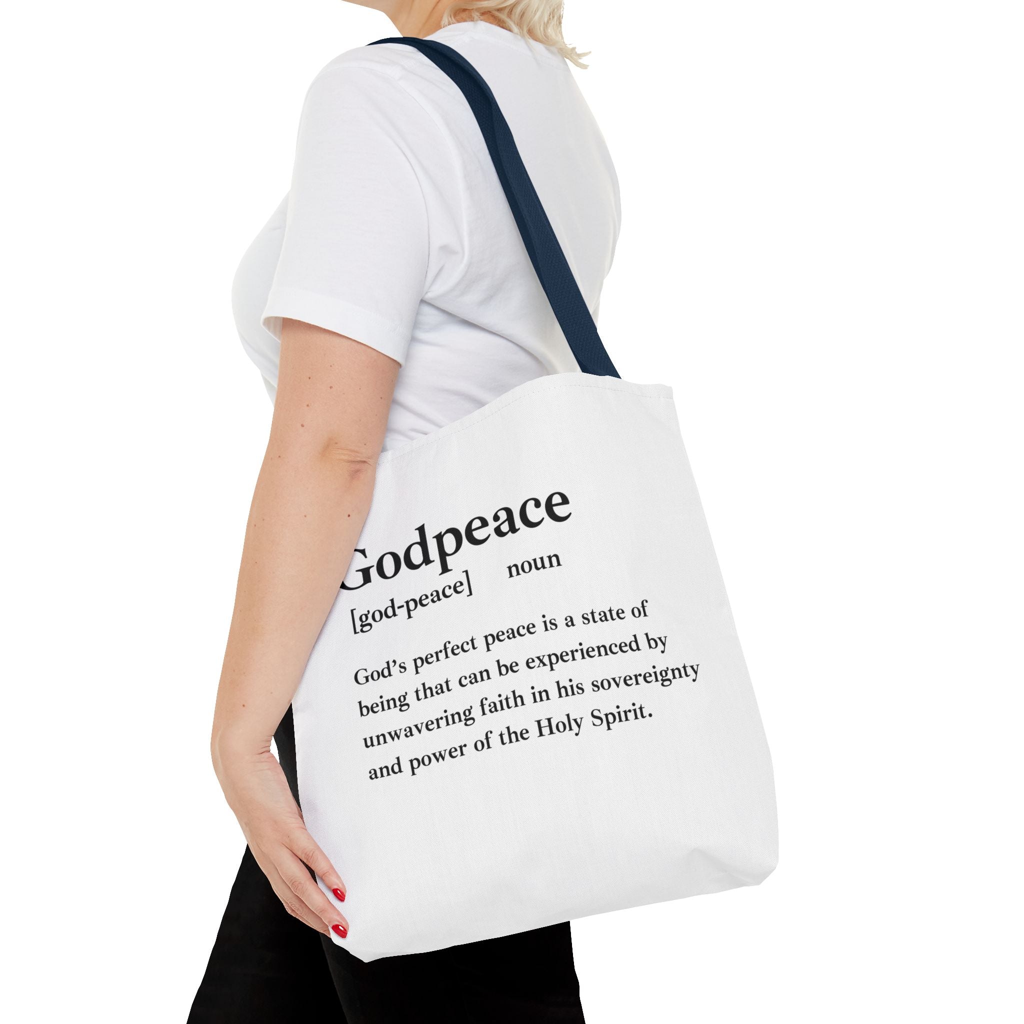 Godpeace Tote Bag - Custom Printed Stylish and Functional Tote