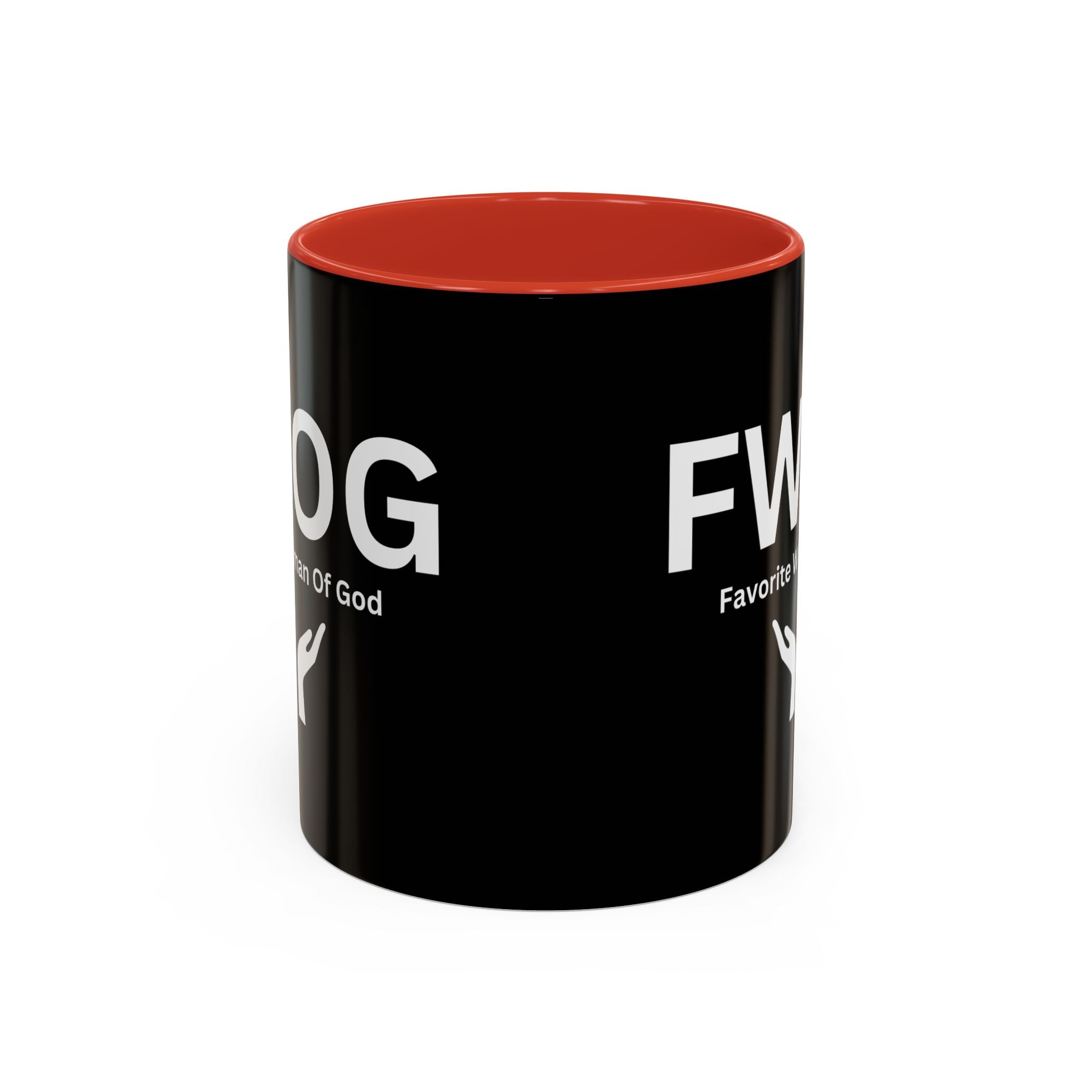 Favorite Woman of God (FWOG) Accent Coffee Mug (11oz, 15oz)
