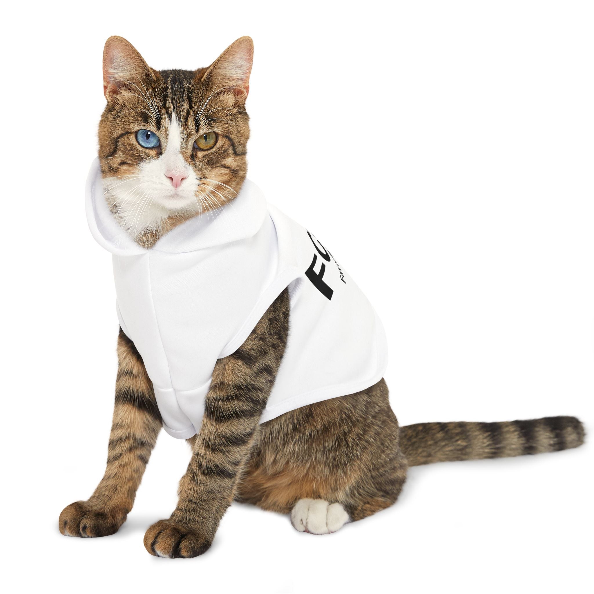 Favorite Cat On Earth (FCOE) Custom Pet Hoodie - Adorable and Stylish Hoodie for Your Feline Friend