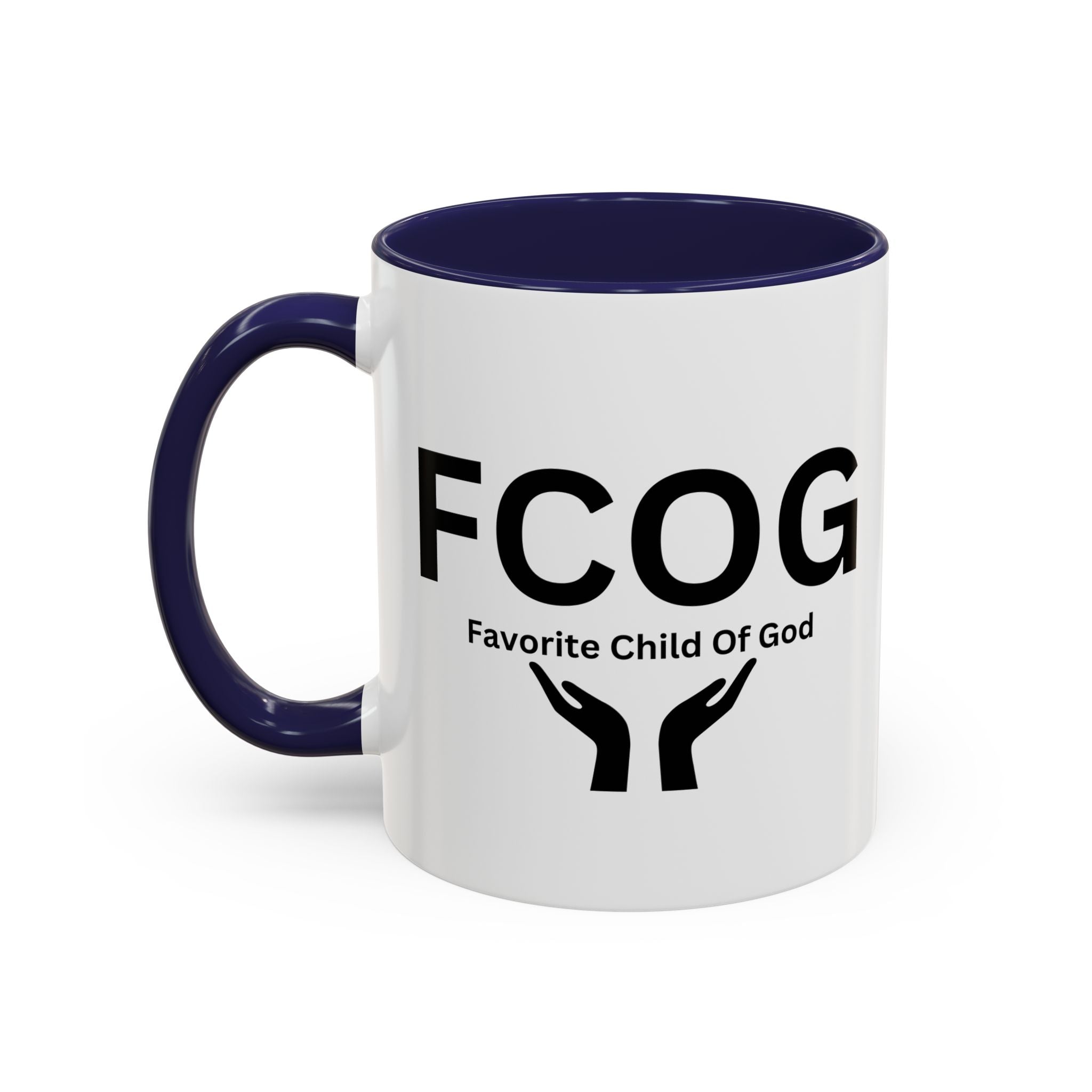 Favorite Child of God (FCOG) Accent Coffee Mug (11, 15oz)