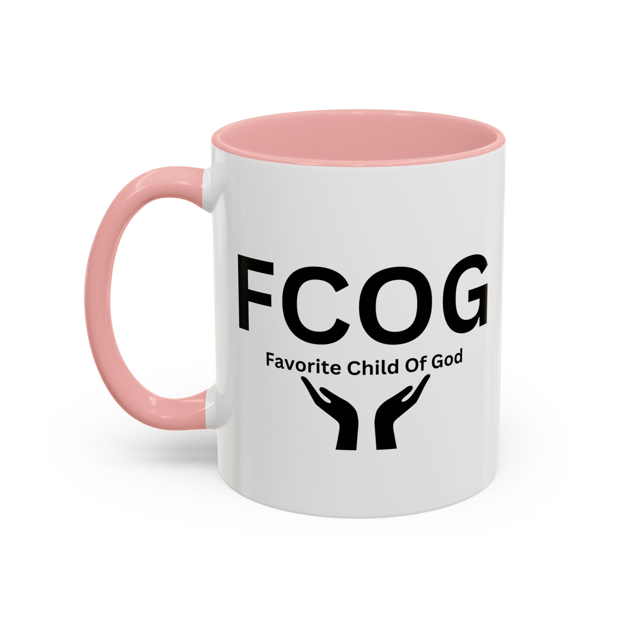 Favorite Child of God (FCOG) Accent Coffee Mug (11, 15oz)