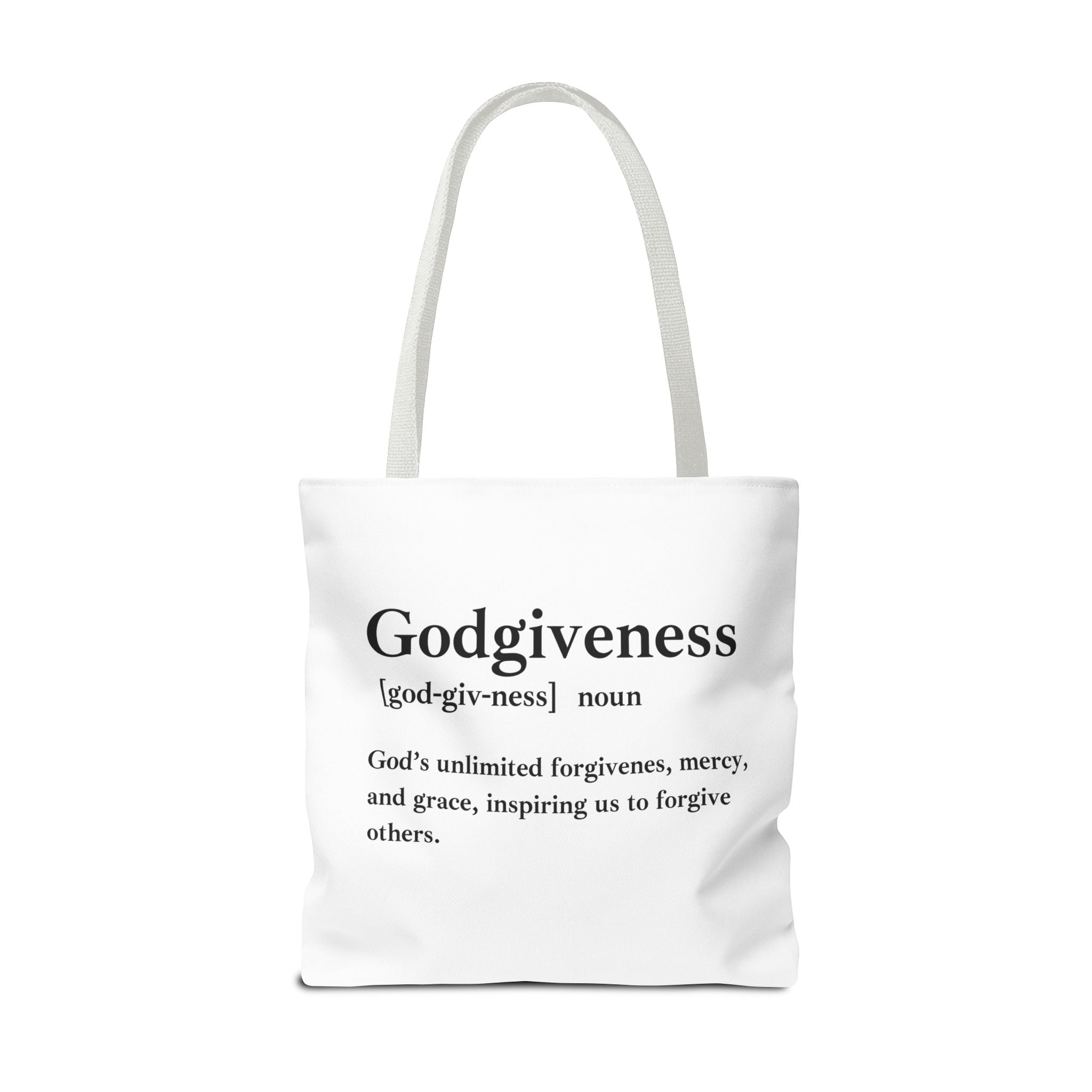 Godgiveness Tote Bag - Custom Printed Stylish and Functional Tote
