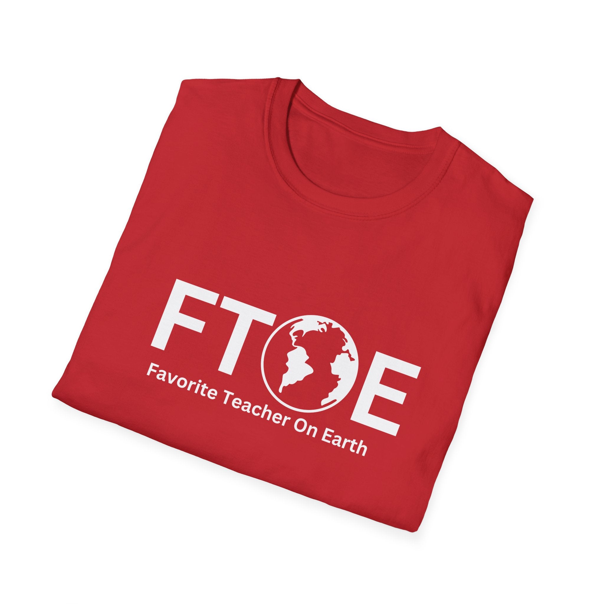 Favorite Teacher On Earth T-Shirt (FTOE) – Customizable Comfort Colors Garment-Dyed Tee