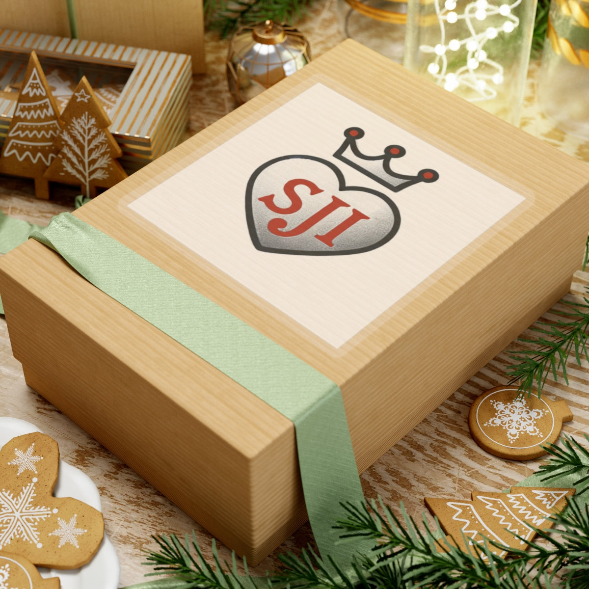 Senior Joy Initiative Logo Kiss-Cut Stickers - Custom Vinyl Stickers for Creative Decor