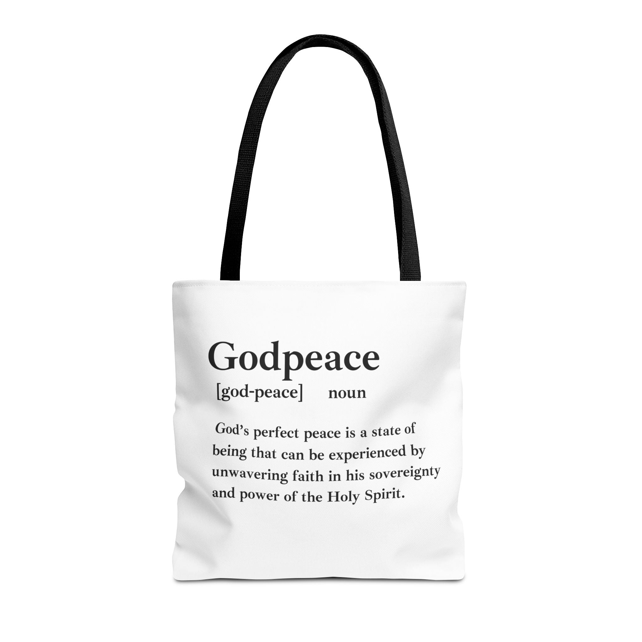 Godpeace Tote Bag - Custom Printed Stylish and Functional Tote