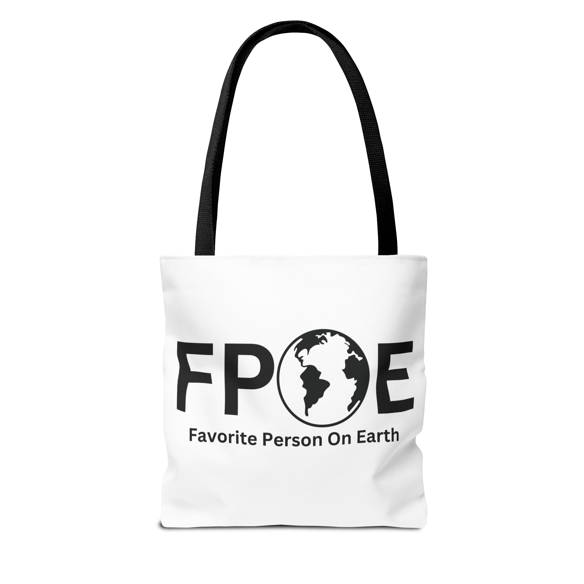 Favorite Person On Earth (FPOE) Tote Bag - Custom Printed Stylish and Functional Tote