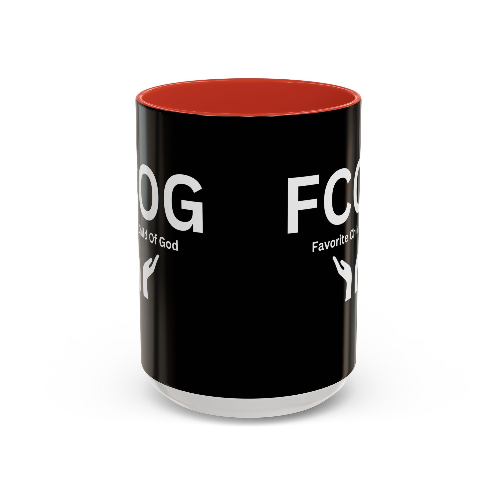 Favorite Child of God (FCOG) Accent Coffee Mug (11, 15oz)