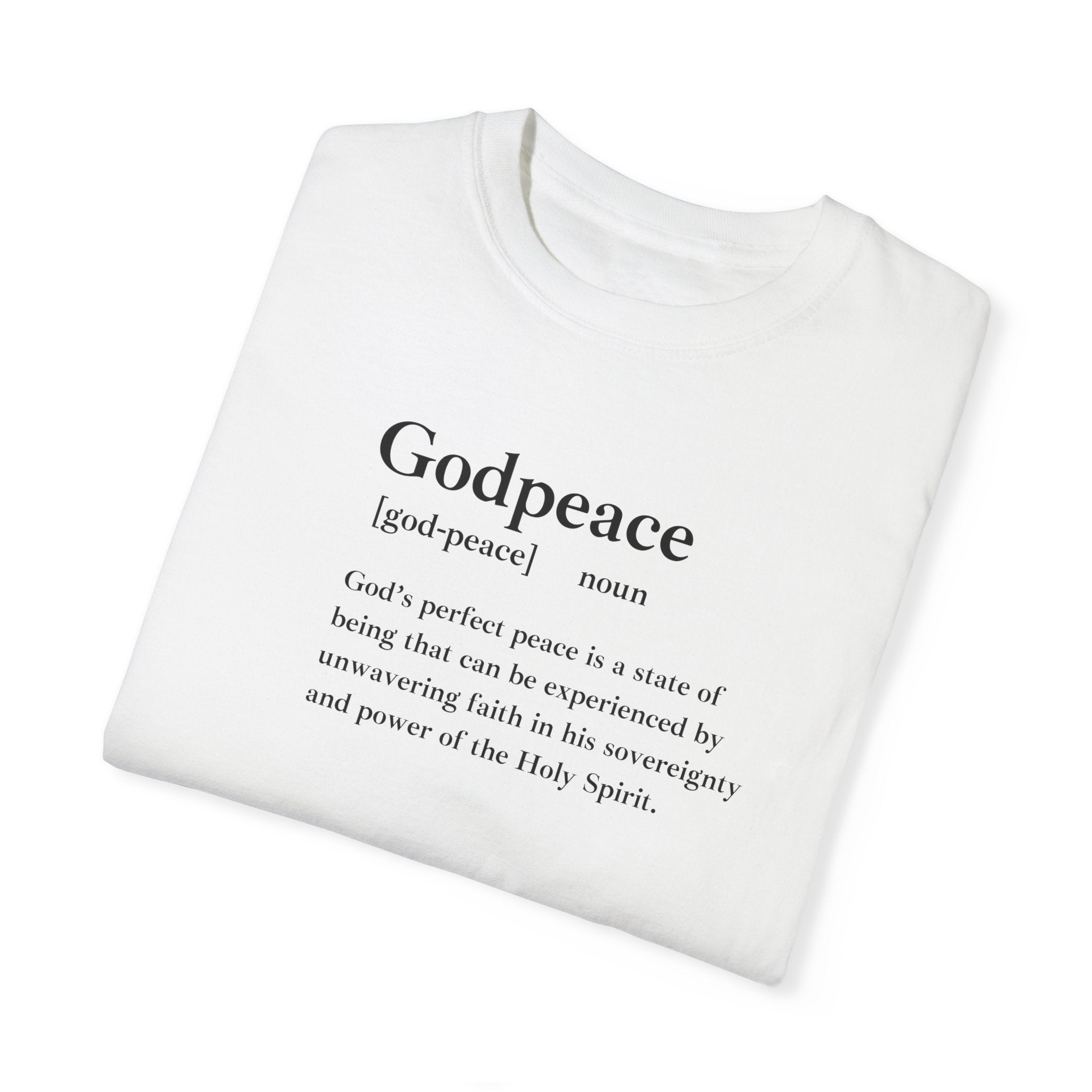 Godpeace T-Shirt – Comfort Colors 1717 Garment-Dyed Tee