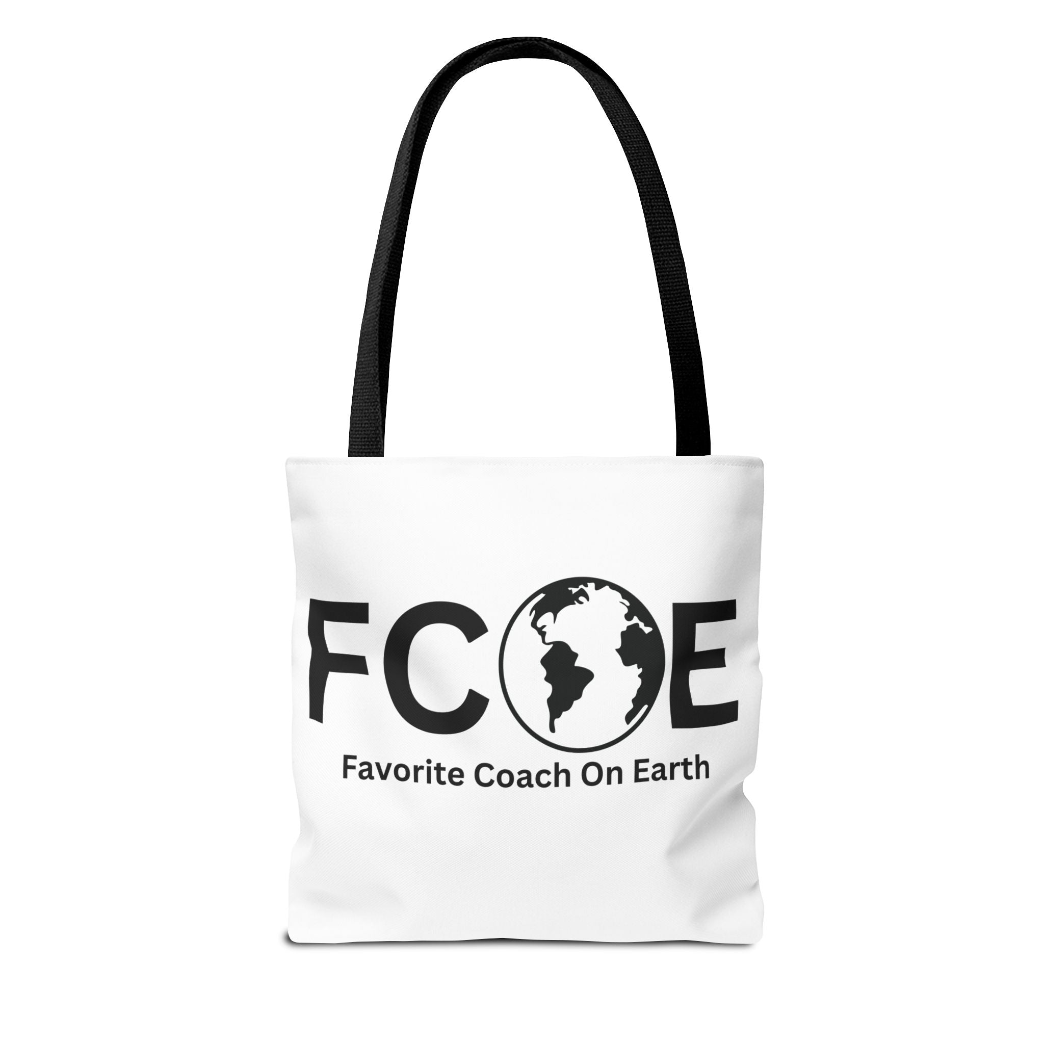 Favorite Coach On Earth (FCOE) Tote Bag - Custom Printed Stylish and Functional Tote