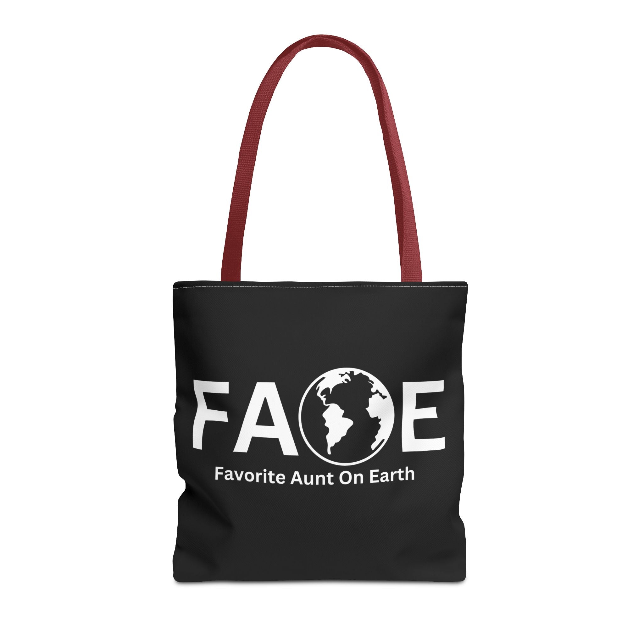 Favorite Aunt On Earth (FAOE) Tote Bag - Custom Printed Stylish and Functional Tote