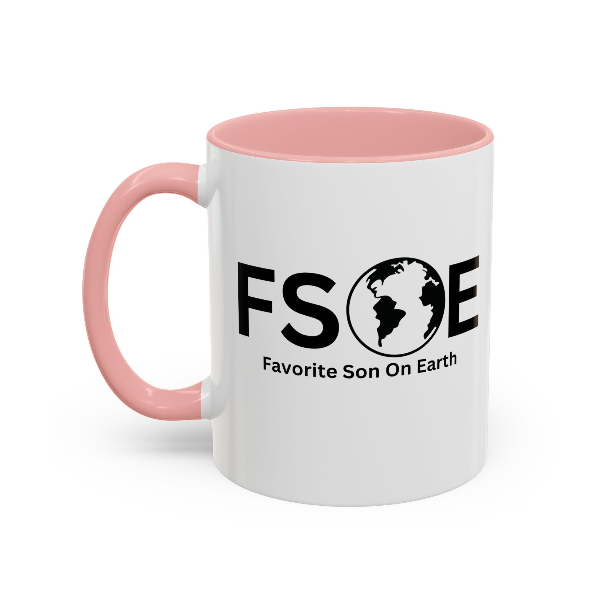 Favorite Son On Earth (FSOE) Accent Coffee Mug (11oz, 15oz)