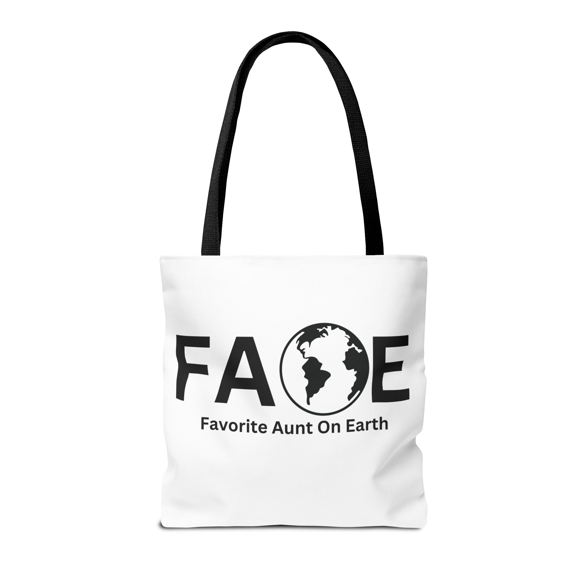 Favorite Aunt On Earth (FAOE) Tote Bag - Custom Printed Stylish and Functional Tote