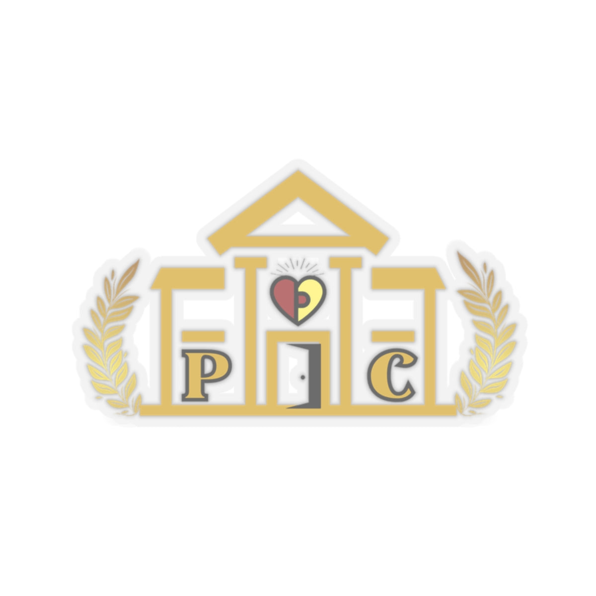 Passionoy Clubhouse Logo Kiss-Cut Stickers - Custom Vinyl Stickers for Creative Decor