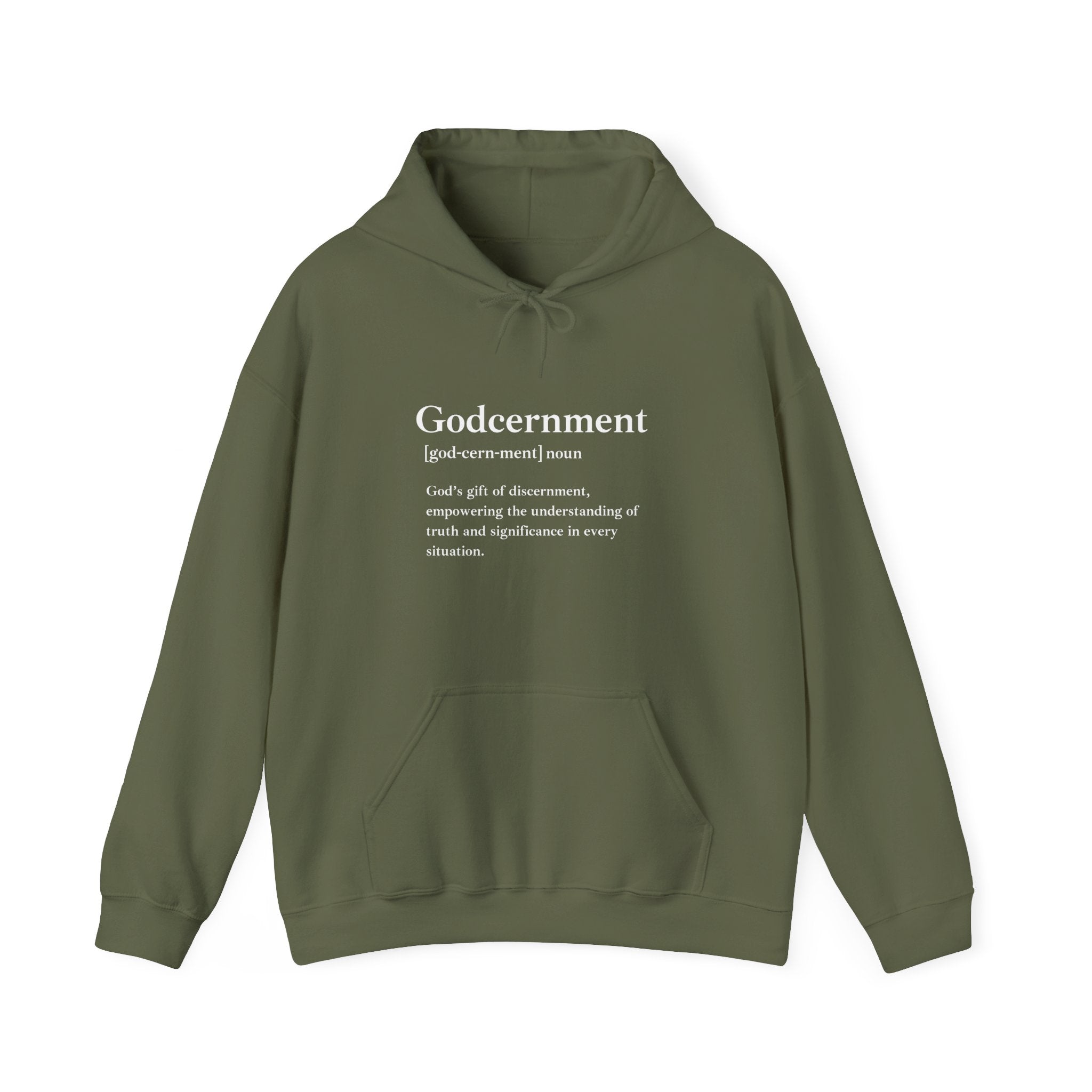 Godcernment Unisex Heavy Blend™ Hooded Sweatshirt - Cozy and Stylish Hoodie for All
