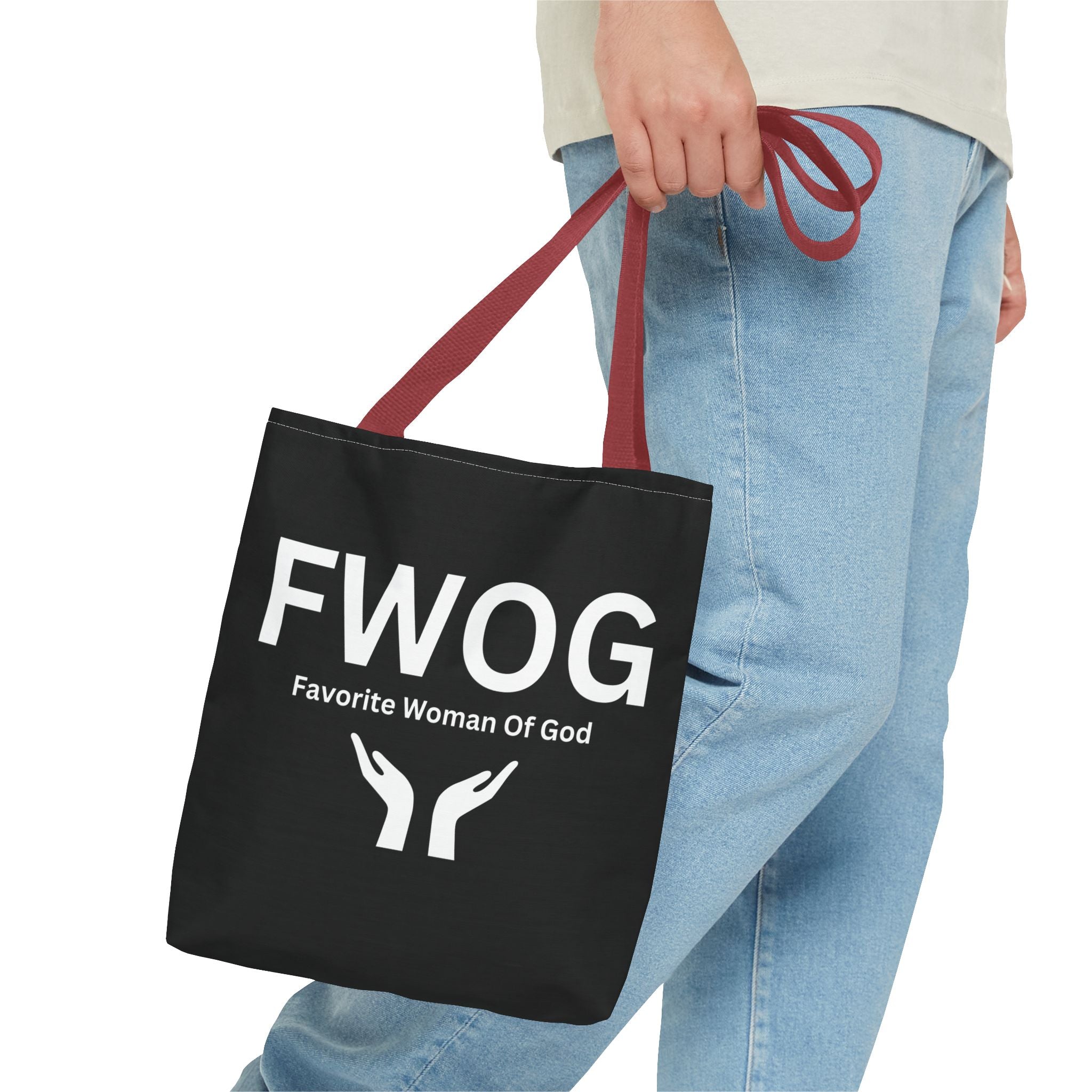 Favorite Woman of God (FWOG) Tote Bag - Custom Printed Stylish and Functional Tote
