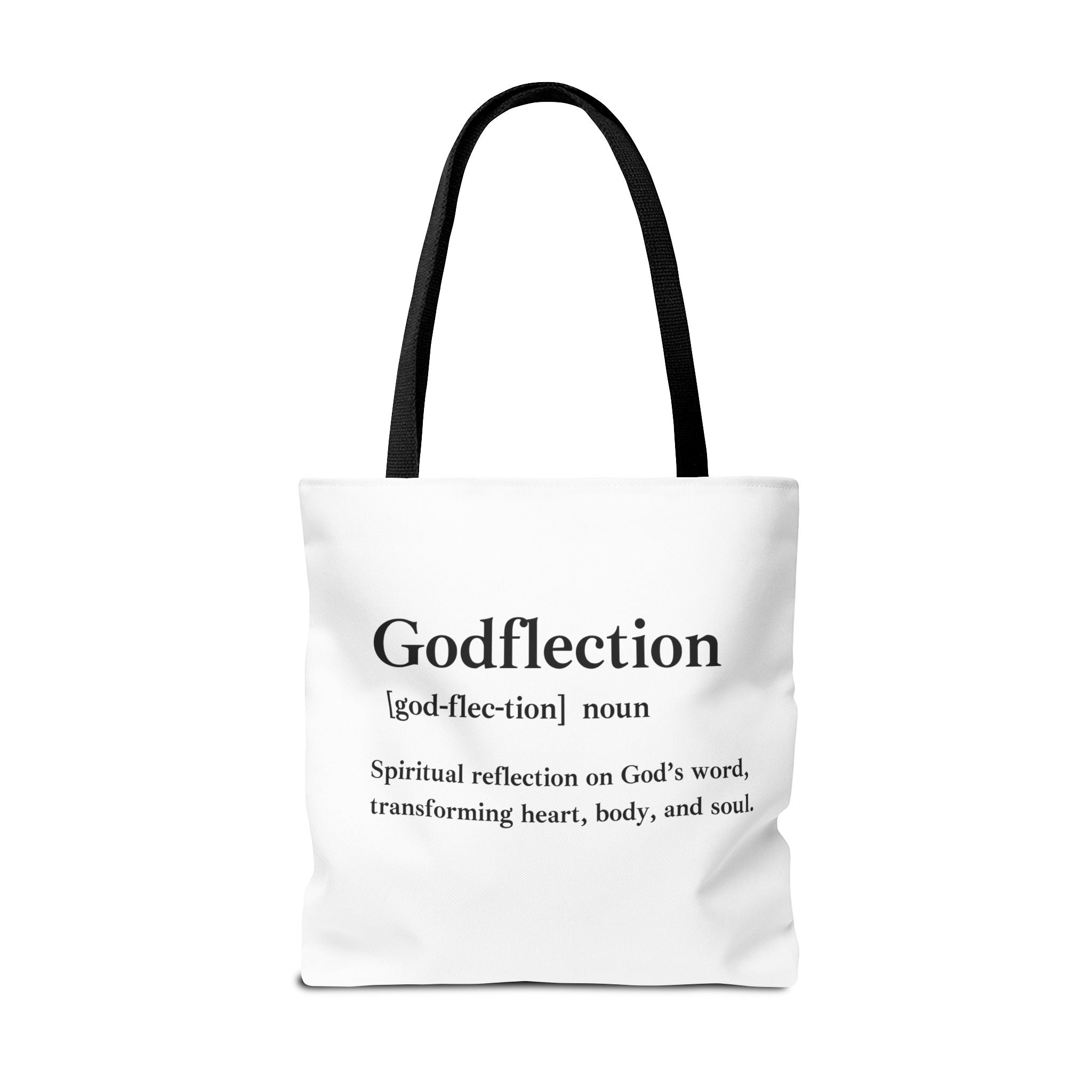 Godflection Tote Bag - Custom Printed Stylish and Functional Tote