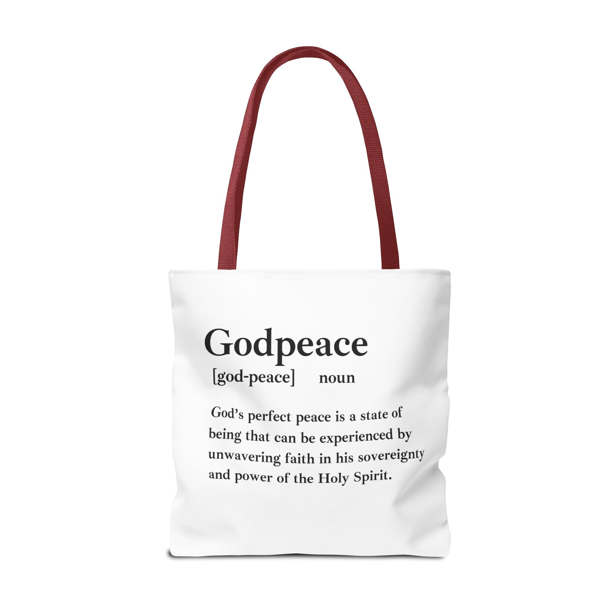 Godpeace Tote Bag - Custom Printed Stylish and Functional Tote
