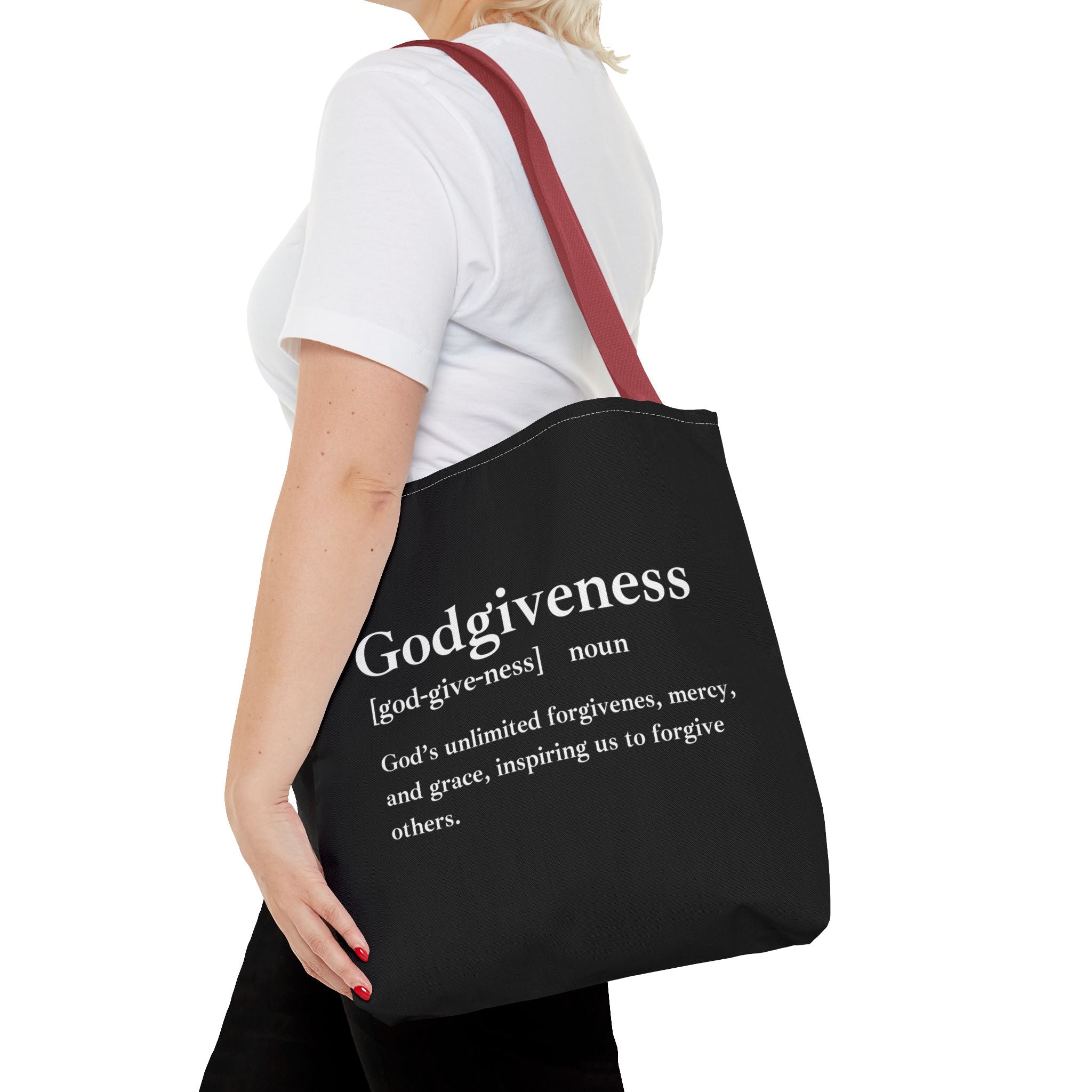 Godgiveness Tote Bag - Custom Printed Stylish and Functional Tote