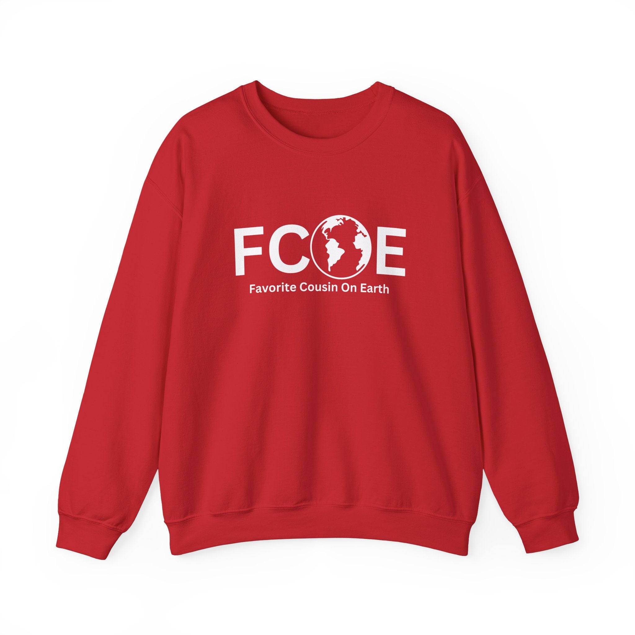 Favorite Cousin On Earth (FCOE) Unisex Heavy Blend™ Crewneck Sweatshirt