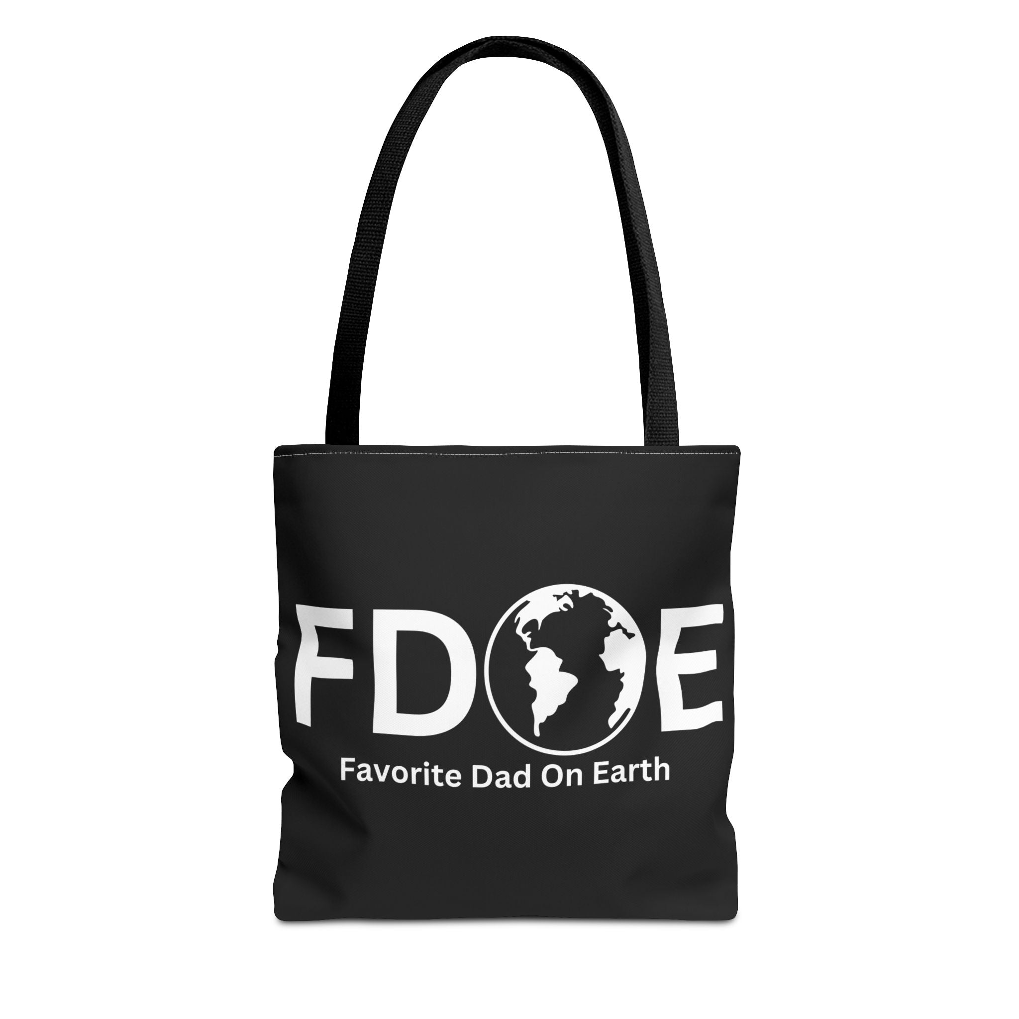 Favorite Dad On Earth (FDOE) Tote Bag- Custom Printed Stylish and Functional Tote