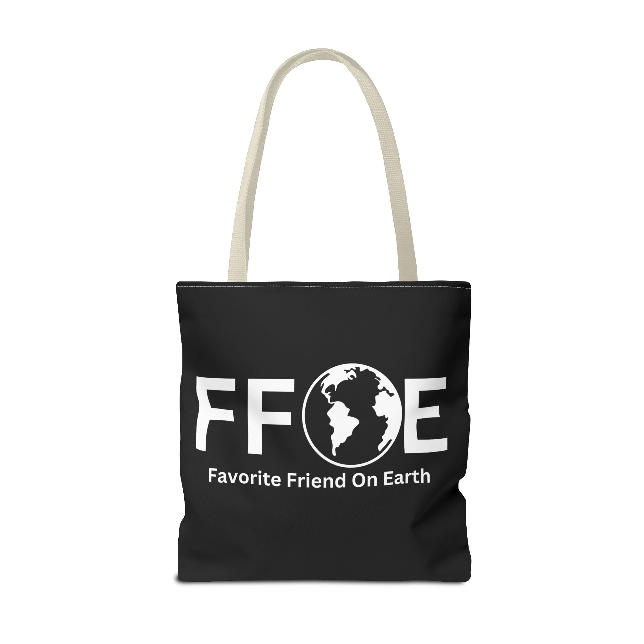 Favorite Friend On Earth (FFOE) Tote Bag - Custom Printed Stylish and Functional Tote