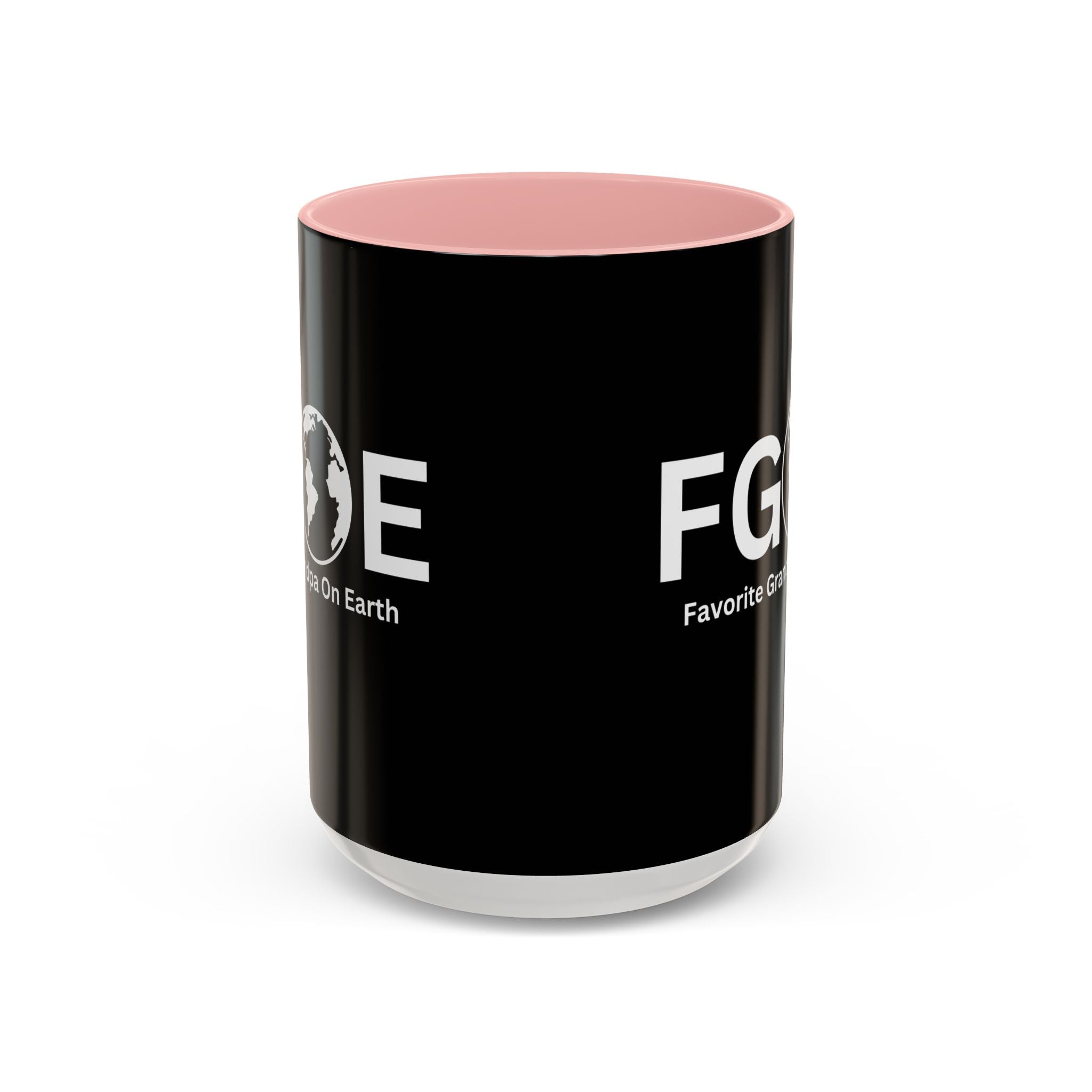 Favorite Grandpa On Earth (FGOE) Accent Coffee Mug (11oz, 15oz)