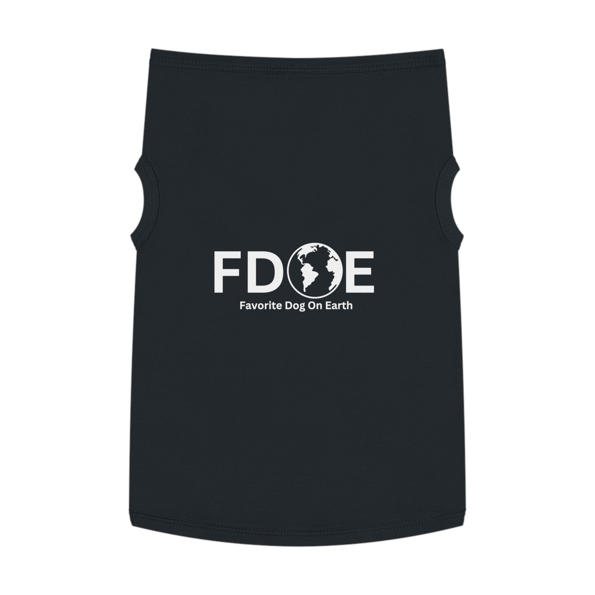 Favorite Dog On Earth (FDOE) - Custom Pet Tank Top