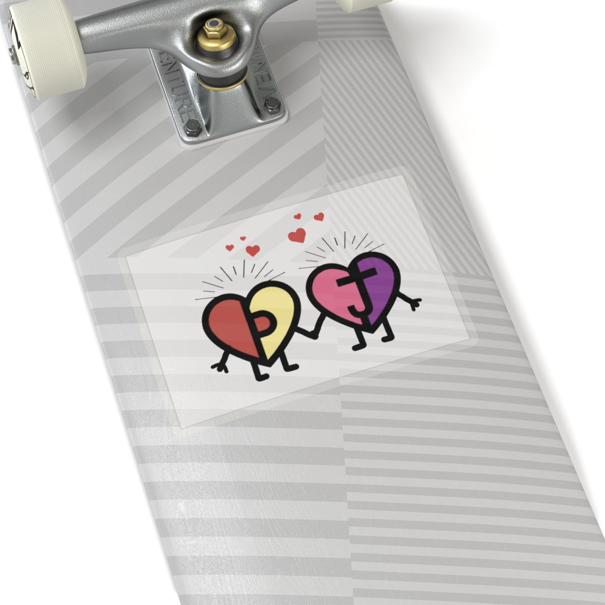 PJ & Joy Passionoy Mascots Kiss-Cut Stickers - Custom Vinyl Stickers for Creative Decor