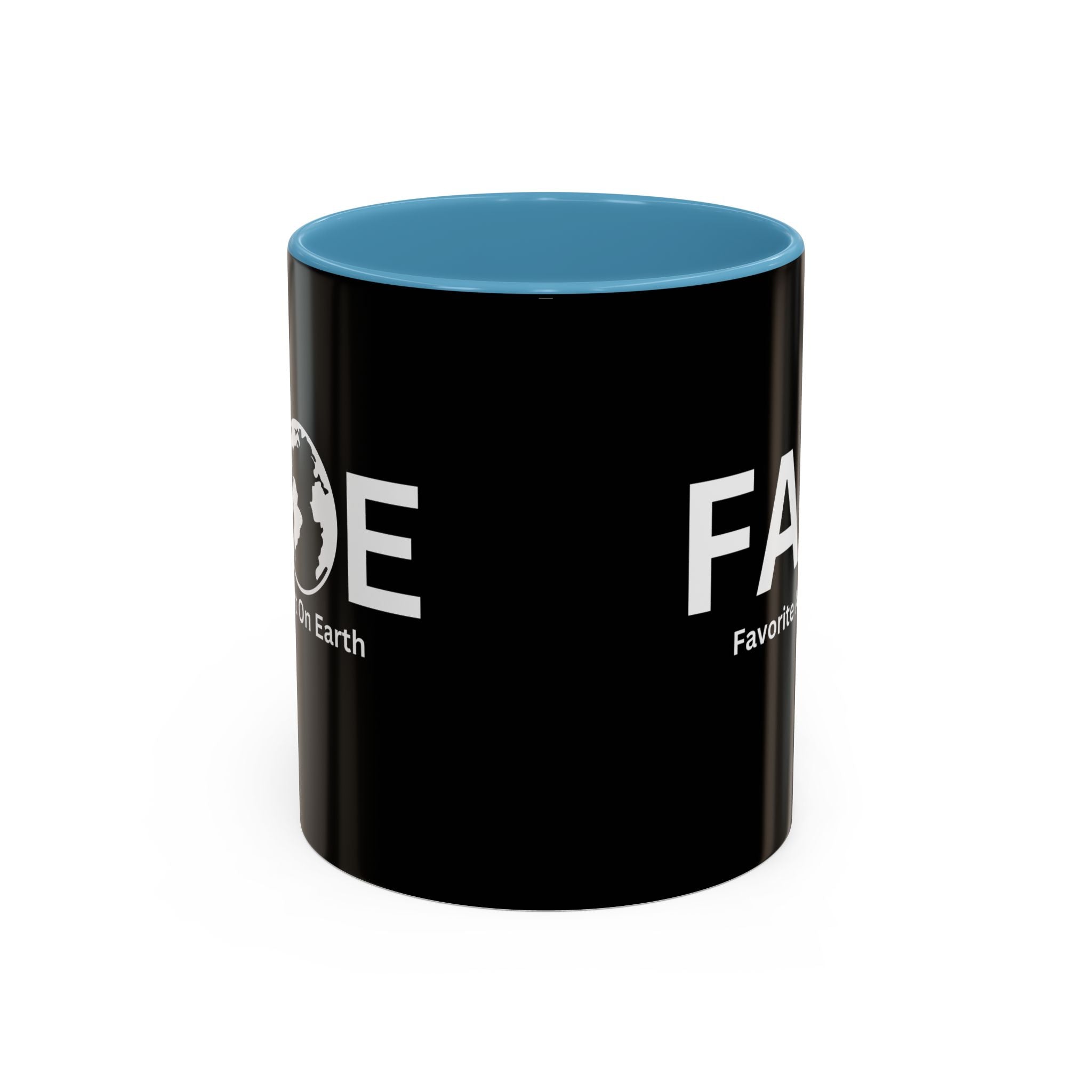 Favorite Aunt On Earth (FAOE) Accent Coffee Mug (11oz, 15oz)