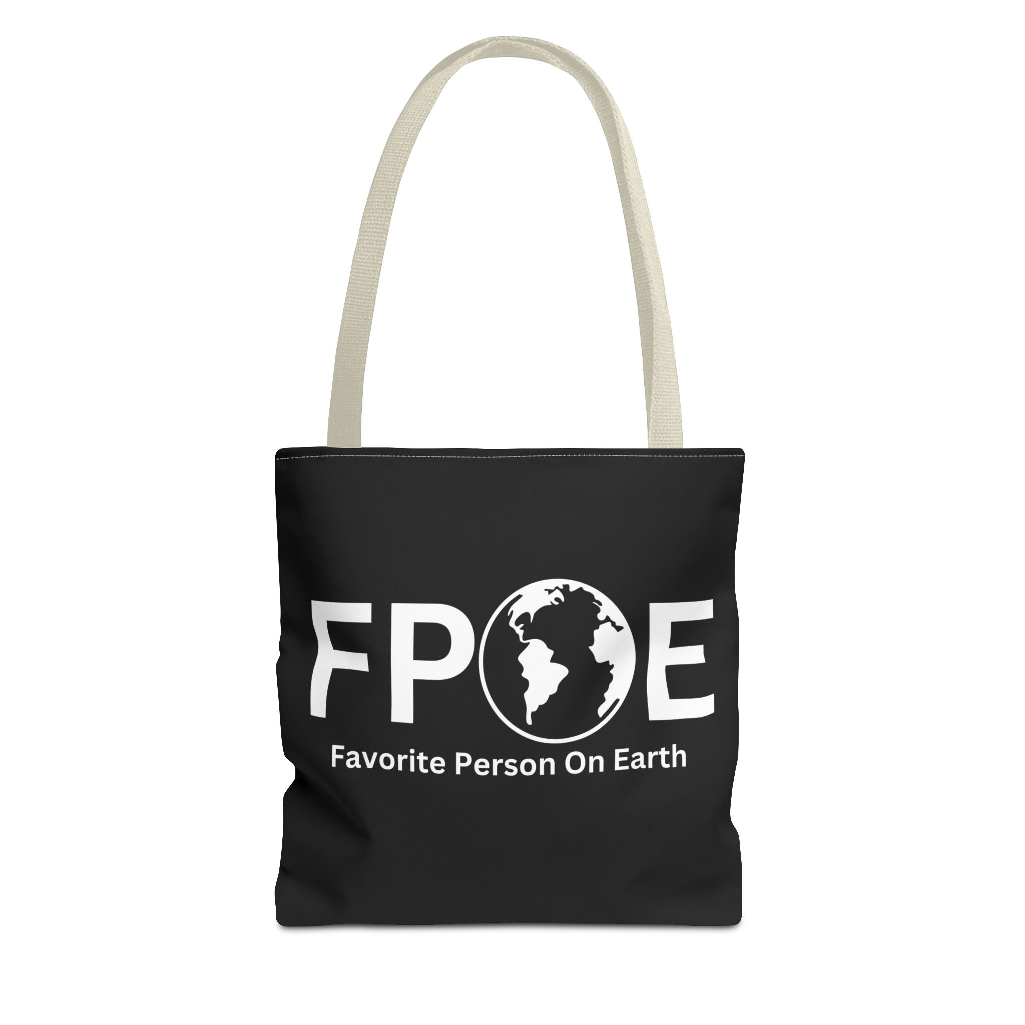 Favorite Person On Earth (FPOE) Tote Bag - Custom Printed Stylish and Functional Tote