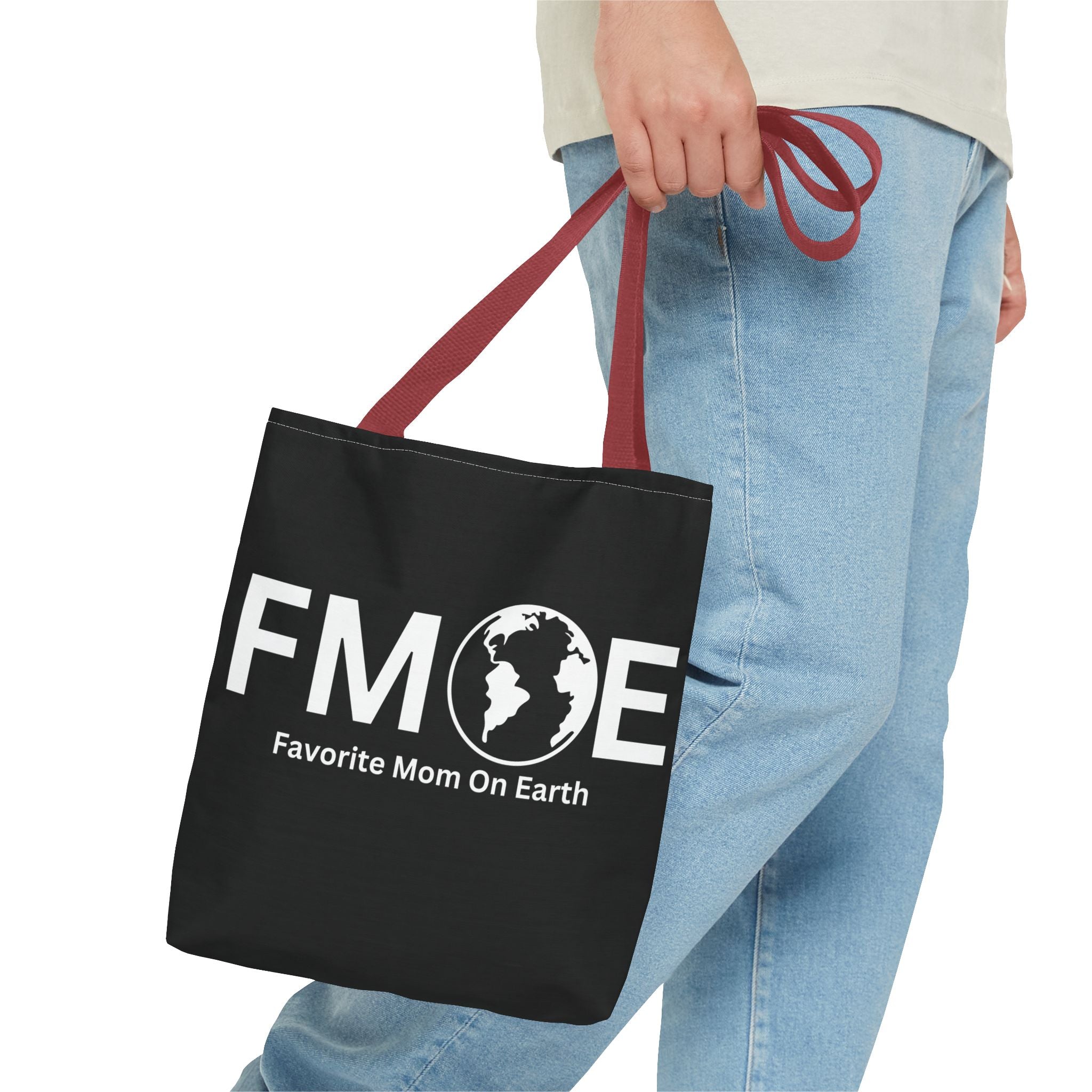 Favorite Mom On Earth (FMOE) Tote Bag- Custom Printed Stylish and Functional Tote