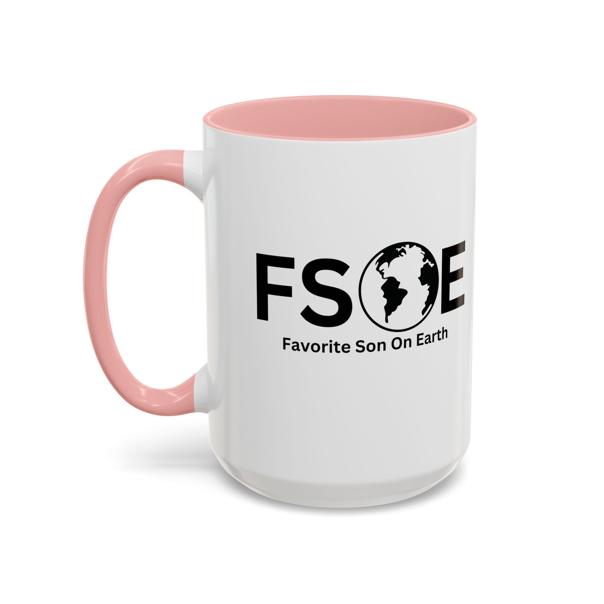 Favorite Son On Earth (FSOE) Accent Coffee Mug (11oz, 15oz)