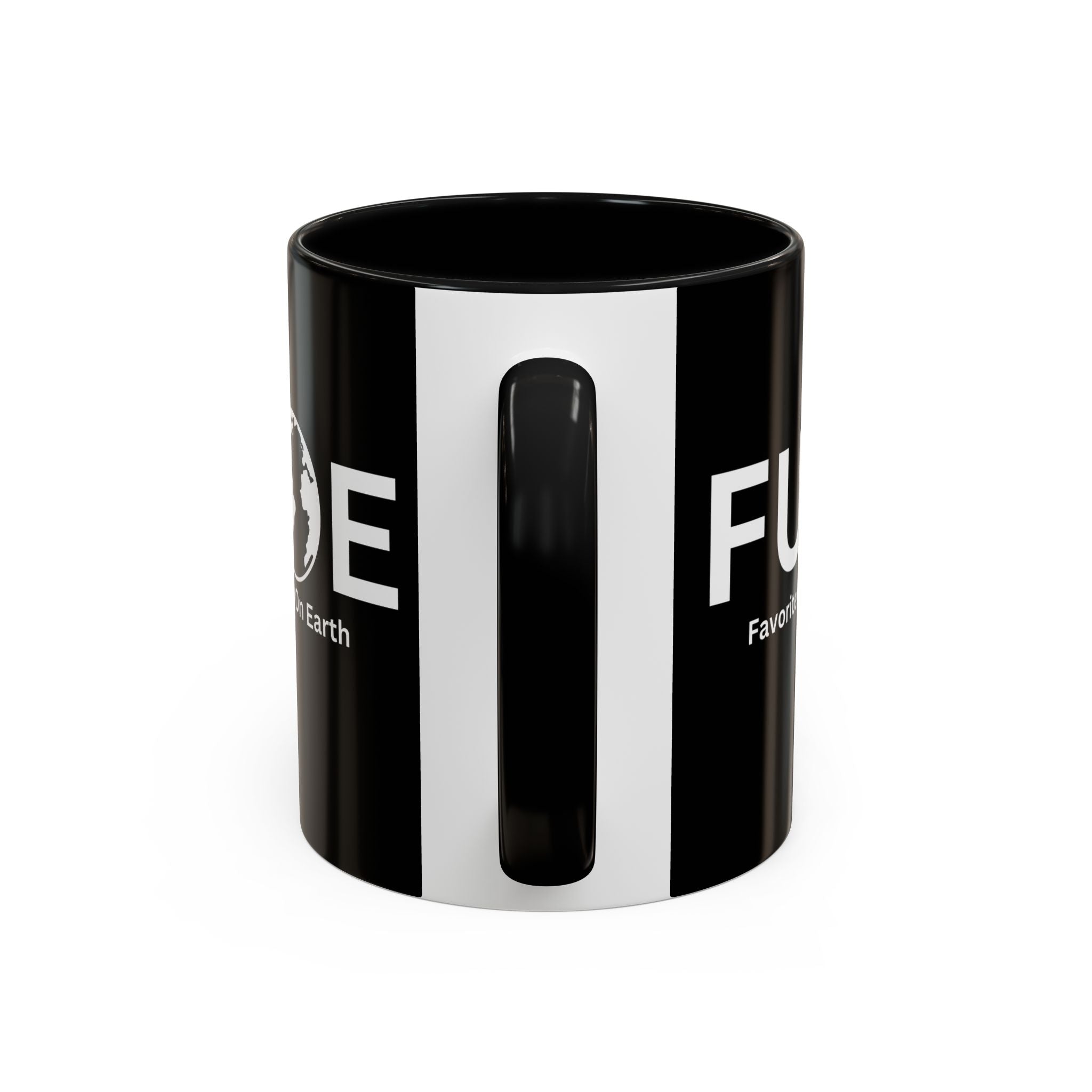 Favorite Uncle On Earth (FUOE) Accent Coffee Mug (11oz, 15oz)