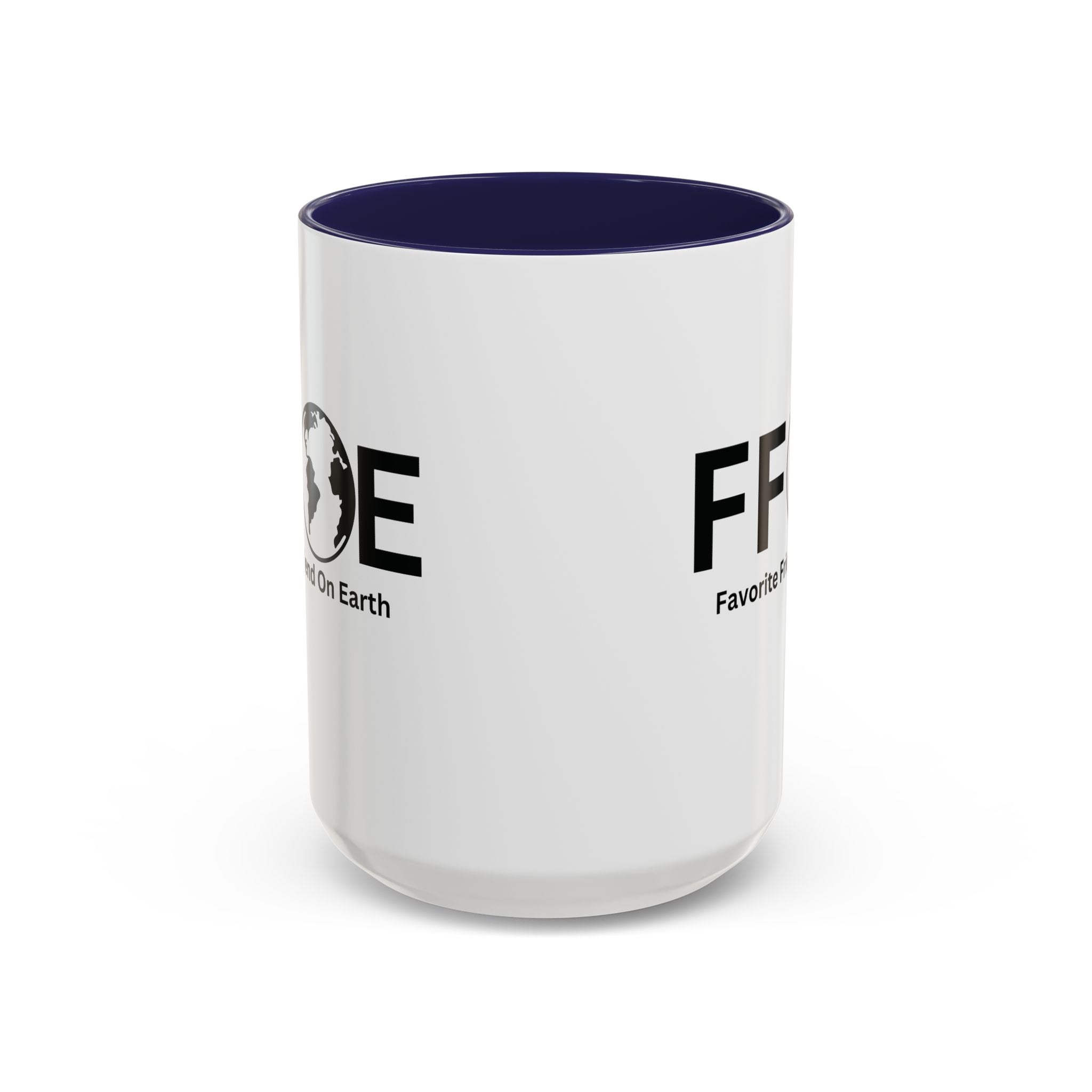 Favorite Friend On Earth (FFOE) Accent Coffee Mug (11oz, 15oz)