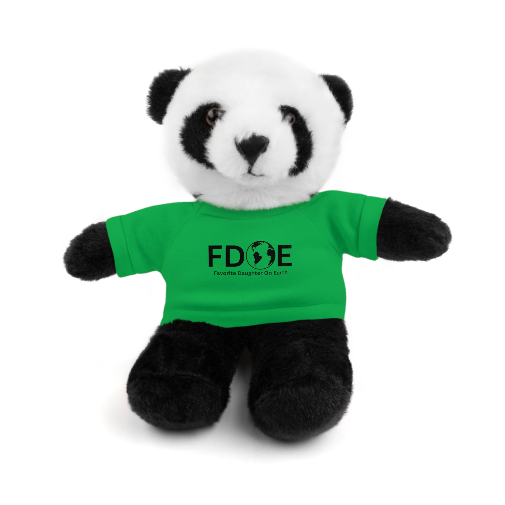 Favorite Daughter on Earth Stuffed Animal – Customizable T-Shirt & Animal