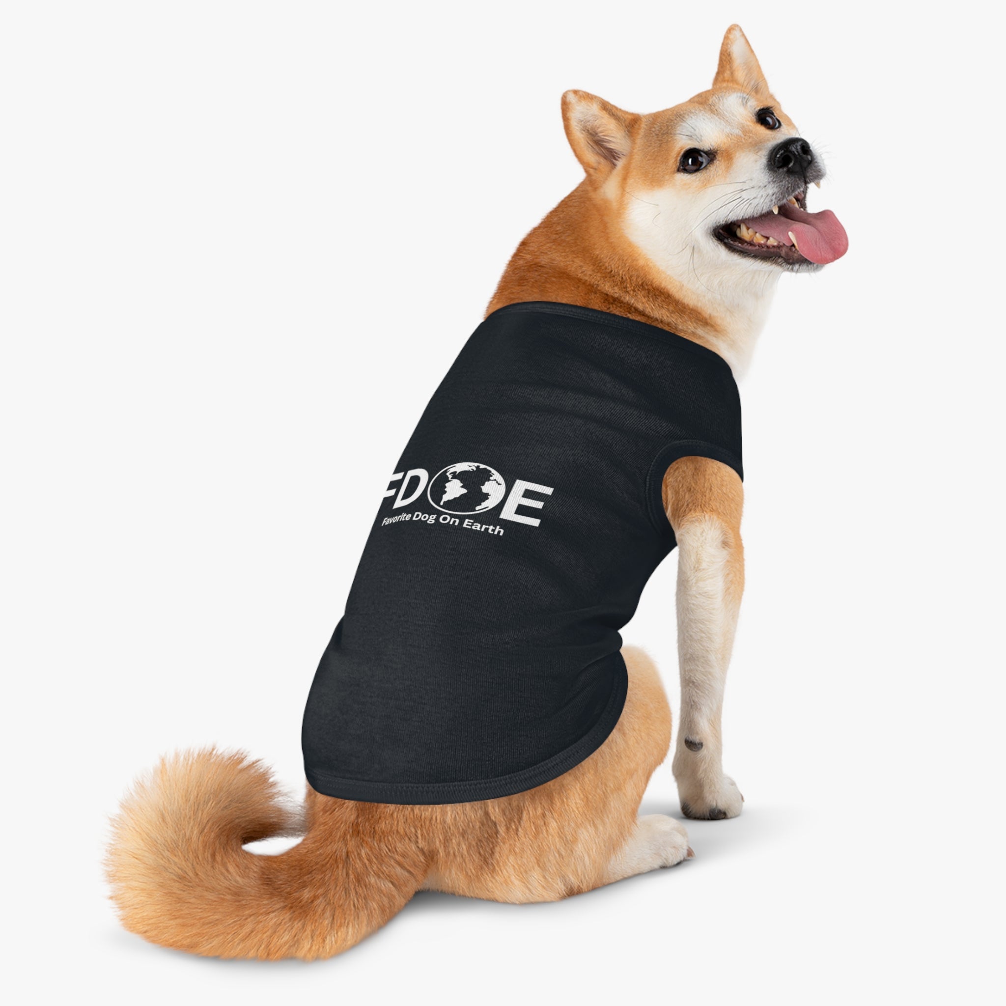 Favorite Dog On Earth (FDOE) - Custom Pet Tank Top
