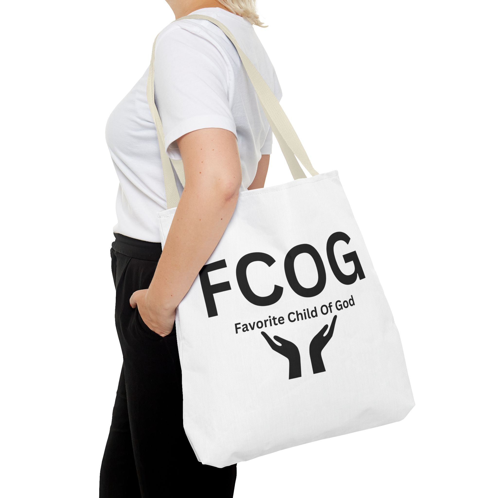 Favorite Child Of God (FCOG) Tote Bag - Custom Printed Stylish and Functional Tote