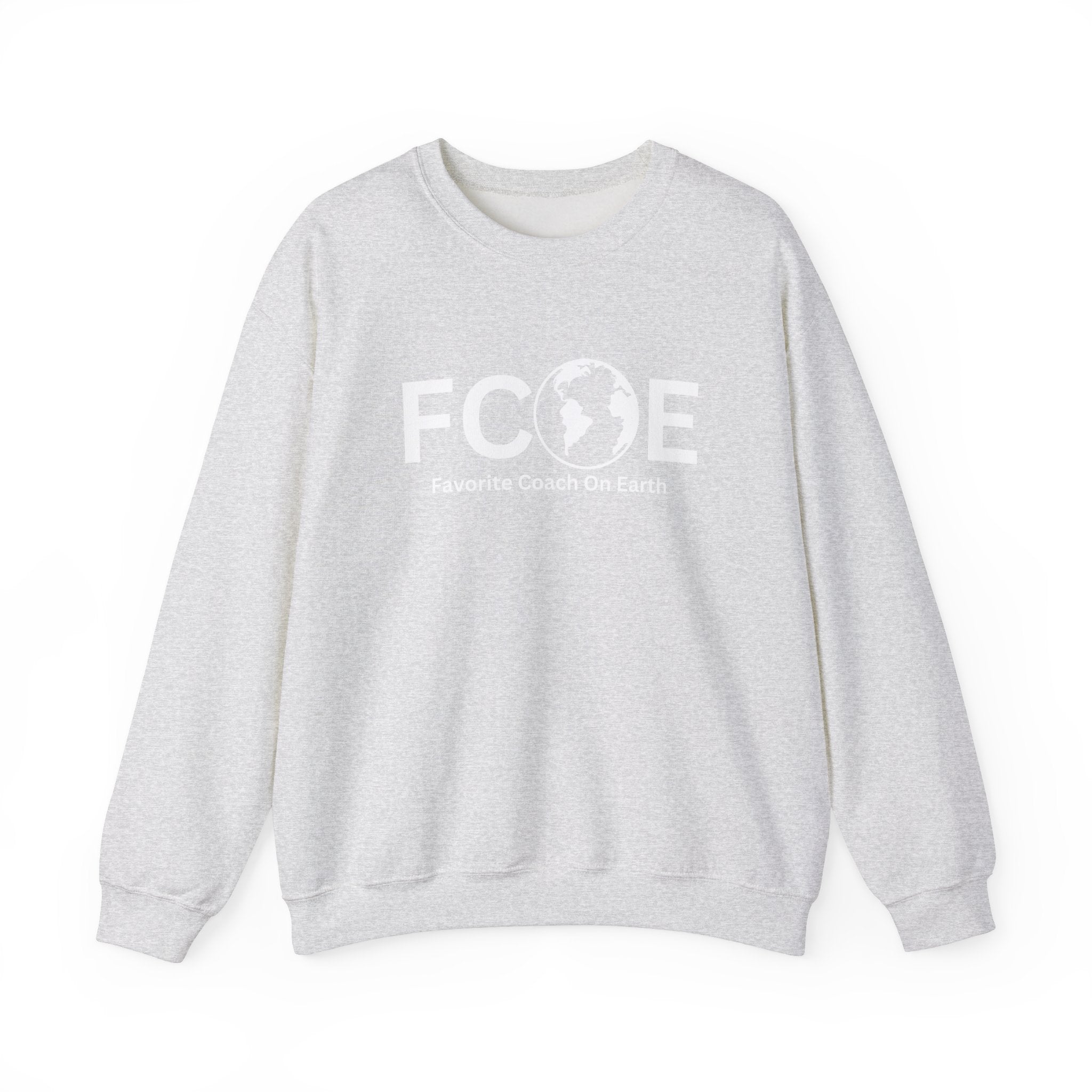 Favorite Coach On Earth (FCOE) Crewneck Sweatshirt – Cozy & Durable
