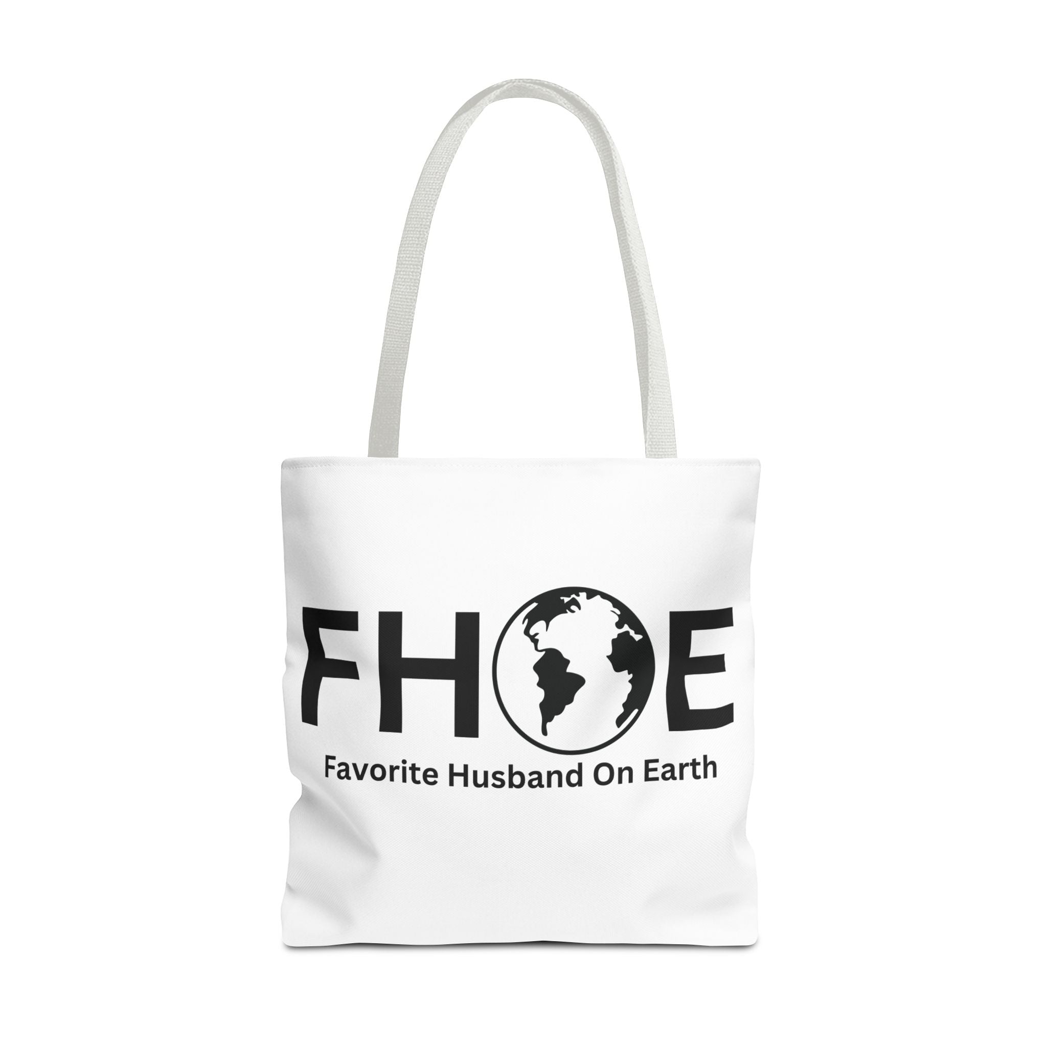 Favorite Husband On Earth (FHOE) Tote Bag - Custom Printed Stylish and Functional Tote