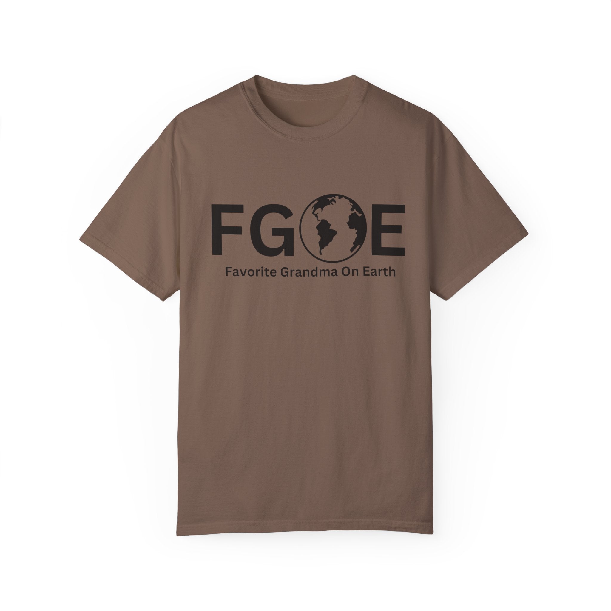 Favorite Grandma On Earth (FGOE) - Comfort Colors 1717 Garment-Dyed T-Shirt