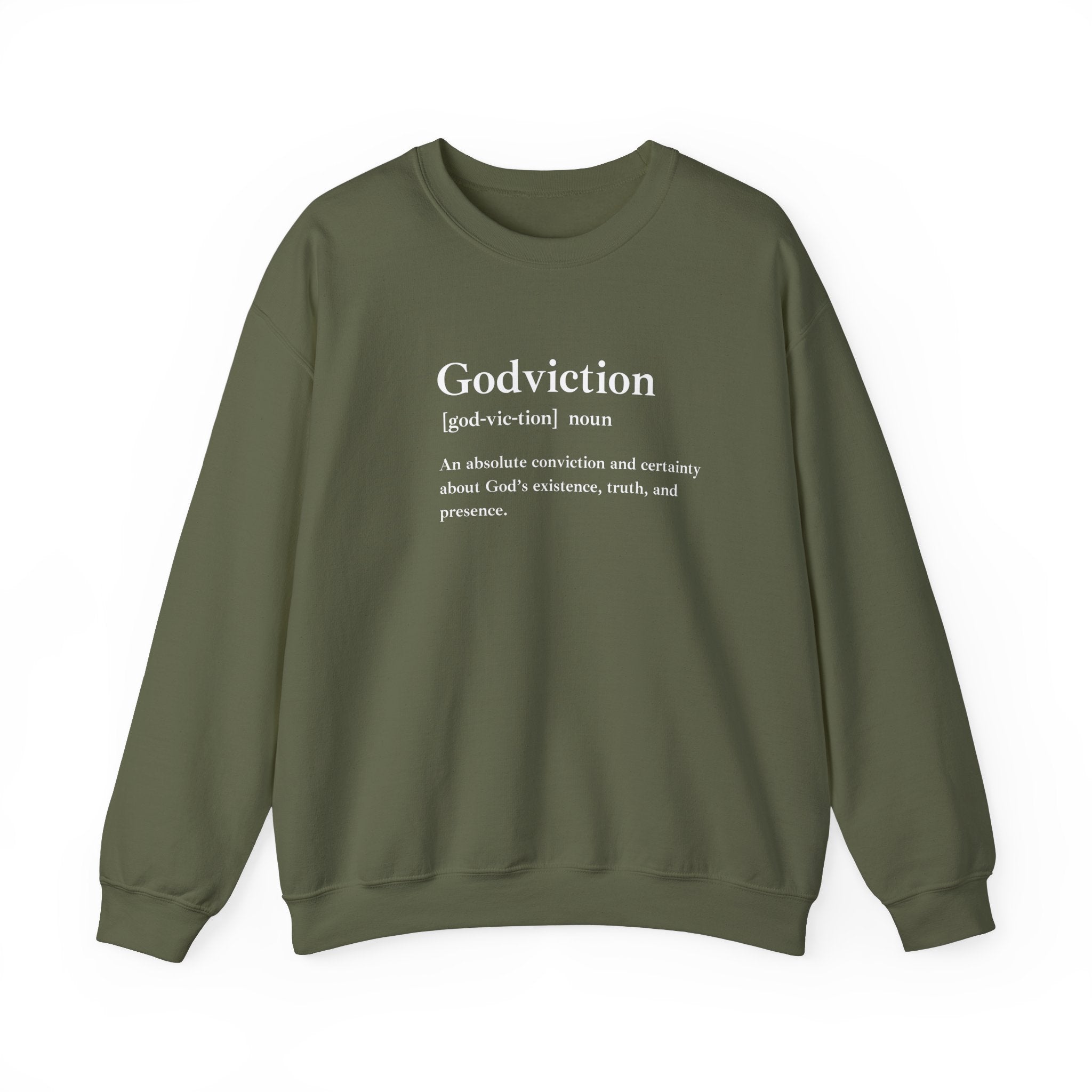 Godviction Unisex Heavy Blend™ Crewneck Sweatshirt