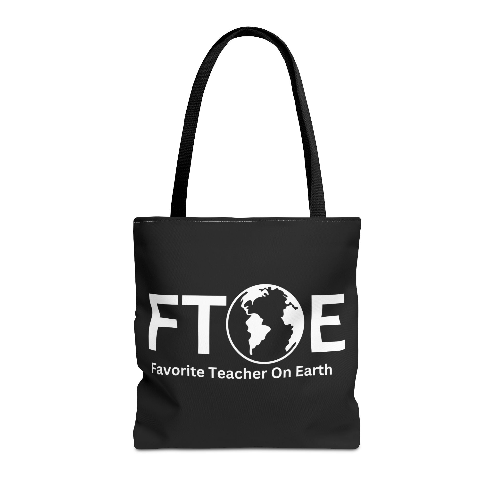 Favorite Teacher On Earth (FTOE) Tote Bag - Custom Printed Stylish and Functional Tote