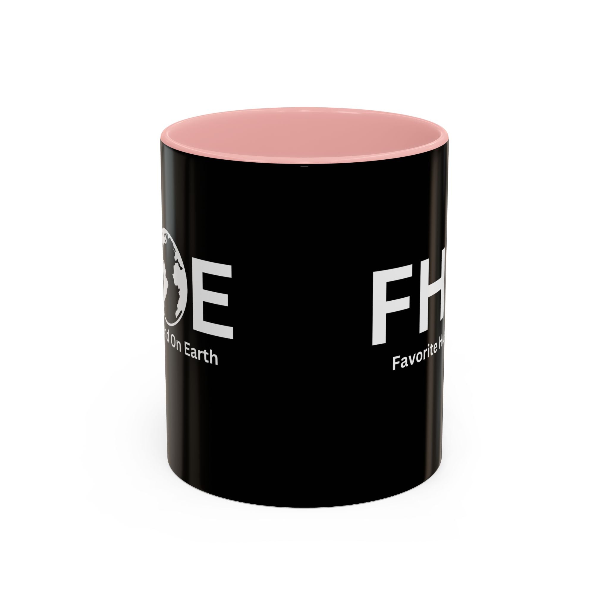 Favorite Husband On Earth (FHOE) Accent Coffee Mug (11oz, 15oz)