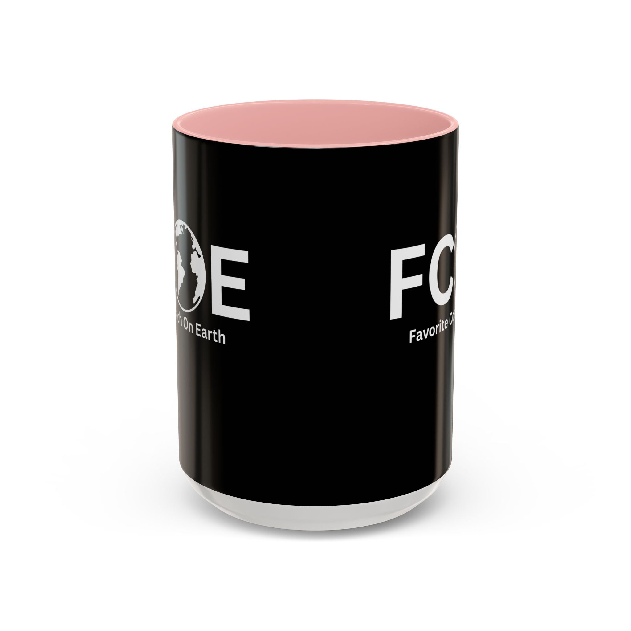 Favorite Coach On Earth (FCOE) Accent Coffee Mug (11oz, 15oz)