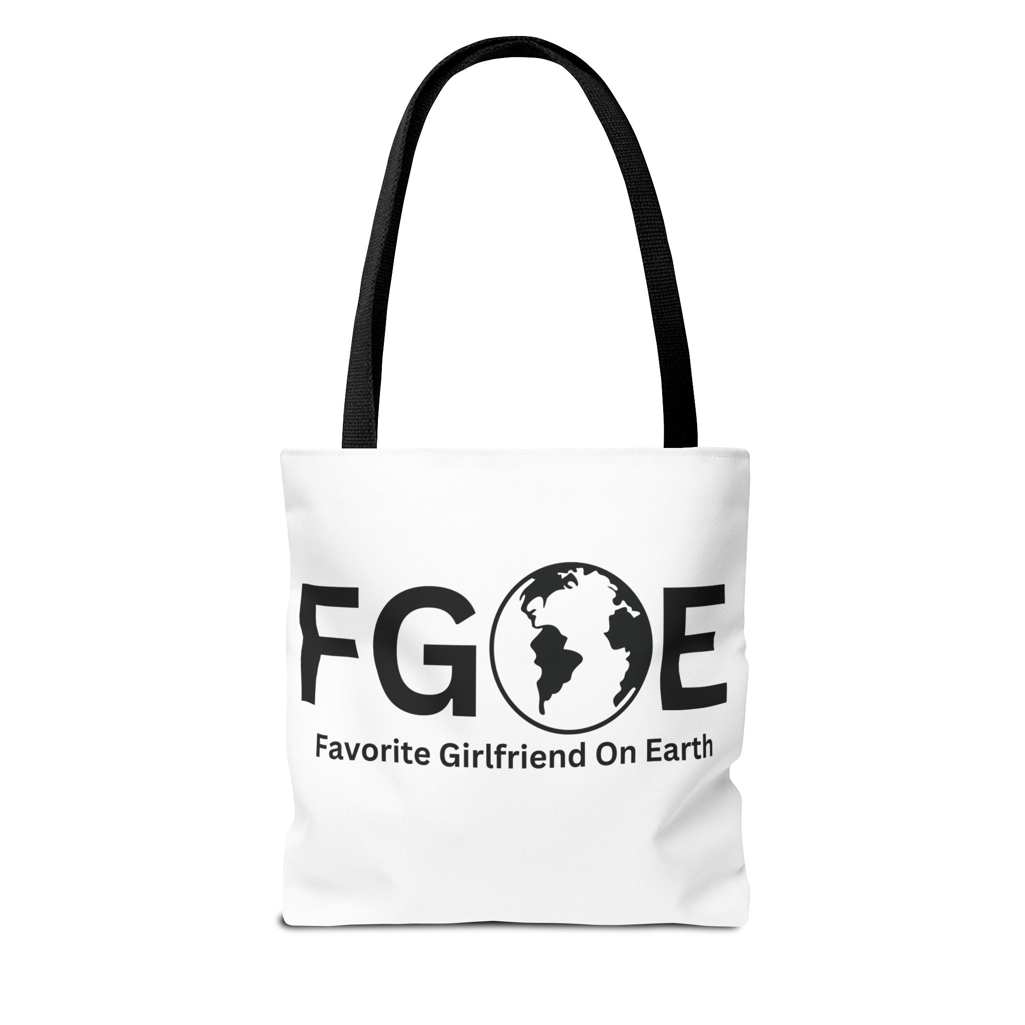 Favorite Girlfriend On Earth (FGOE) Tote Bag - Custom Printed Stylish and Functional Tote