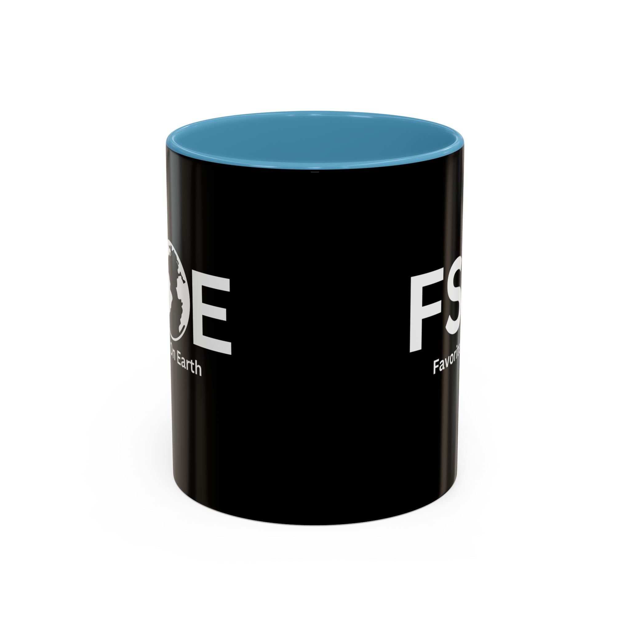 Favorite Son On Earth (FSOE) Accent Coffee Mug (11oz, 15oz)