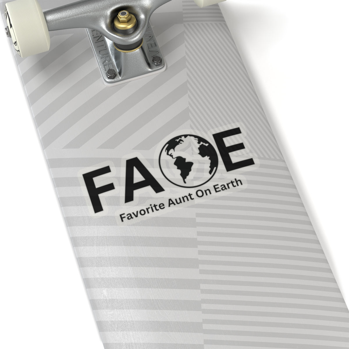 Favorite Aunt On Earth (FAOE) Kiss-Cut Stickers - Custom Vinyl Stickers for Creative Decor