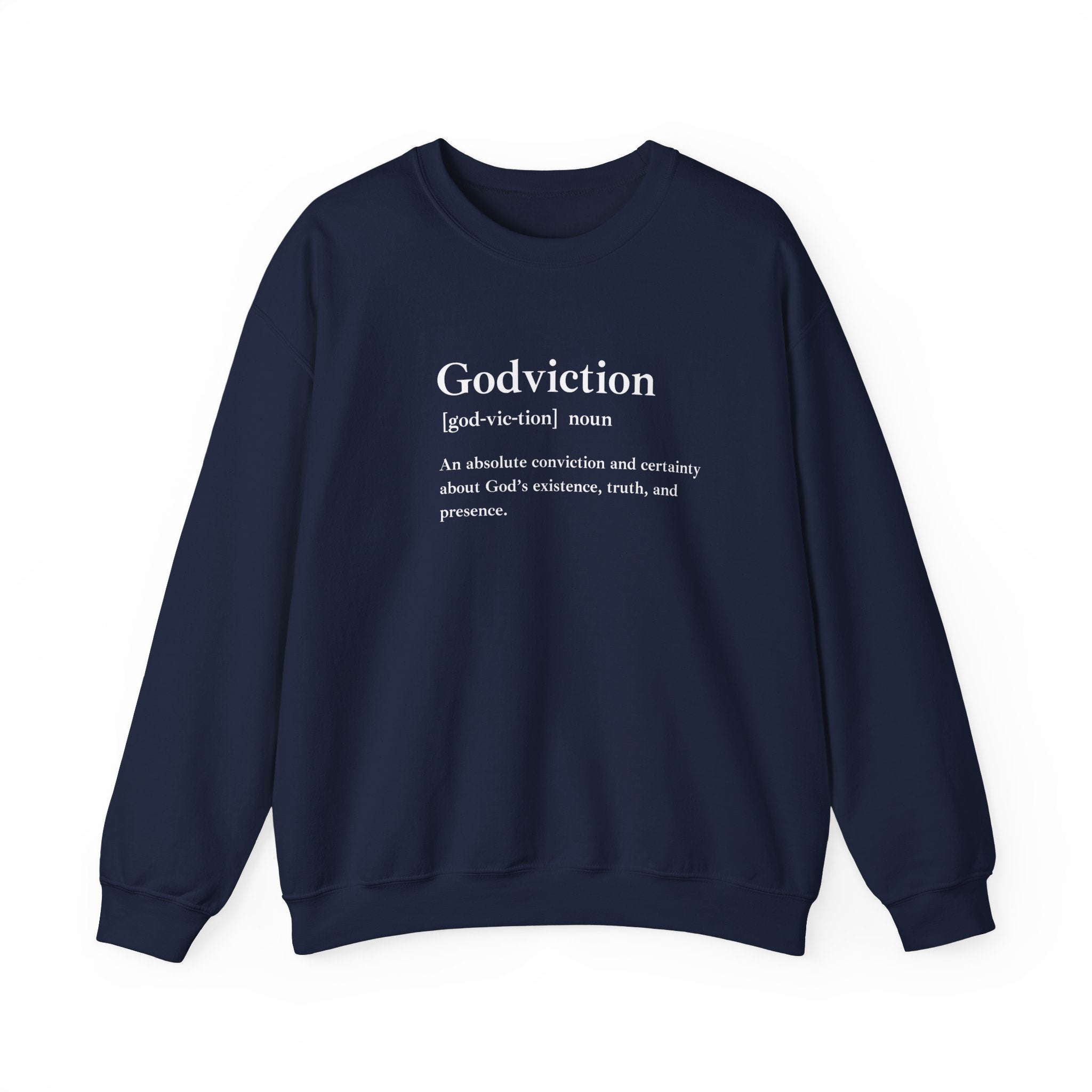 Godviction Unisex Heavy Blend™ Crewneck Sweatshirt